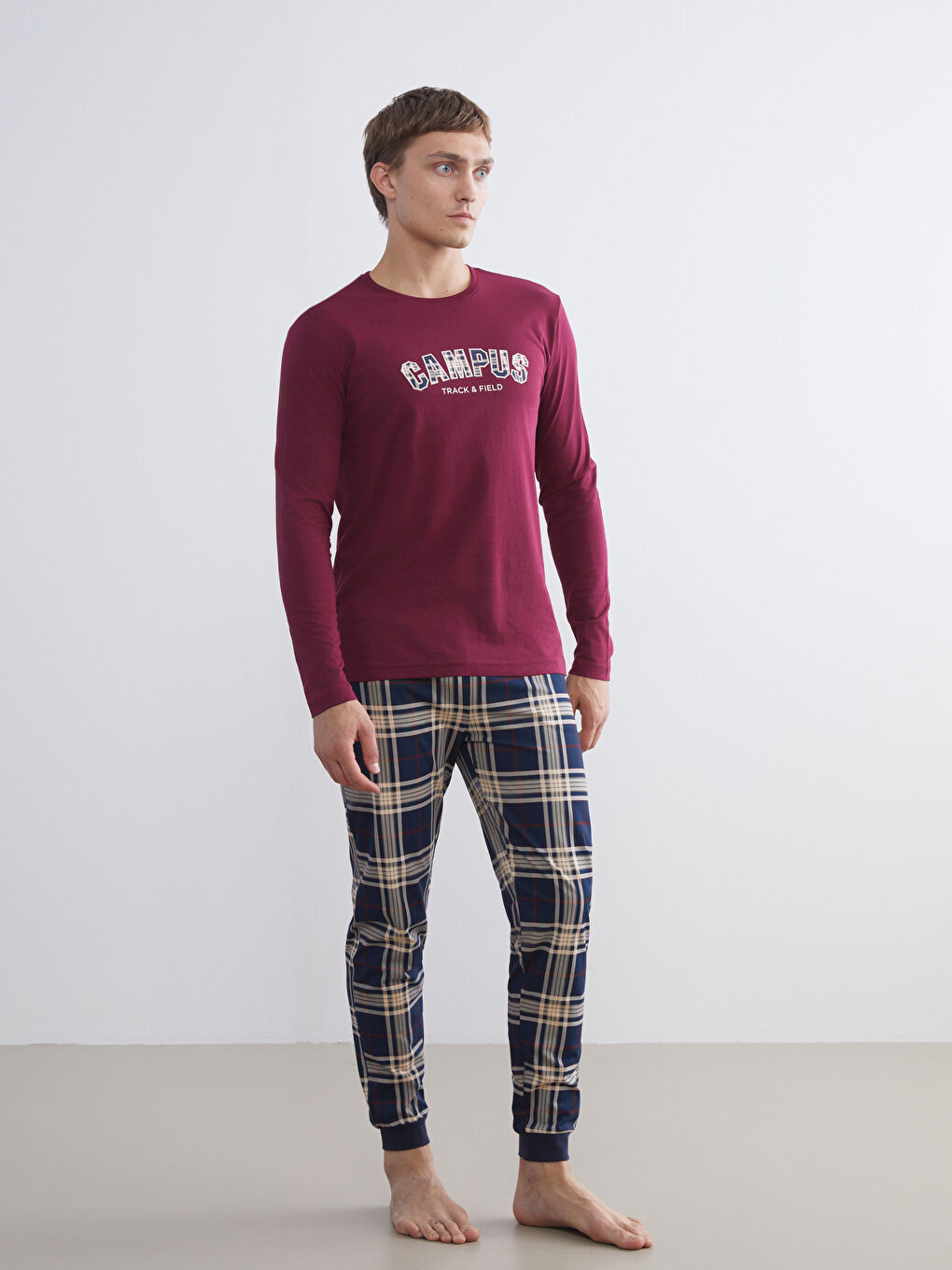 LC WAIKIKI Regular Fit Men's Pyjama Set -W51837Z8-KW8