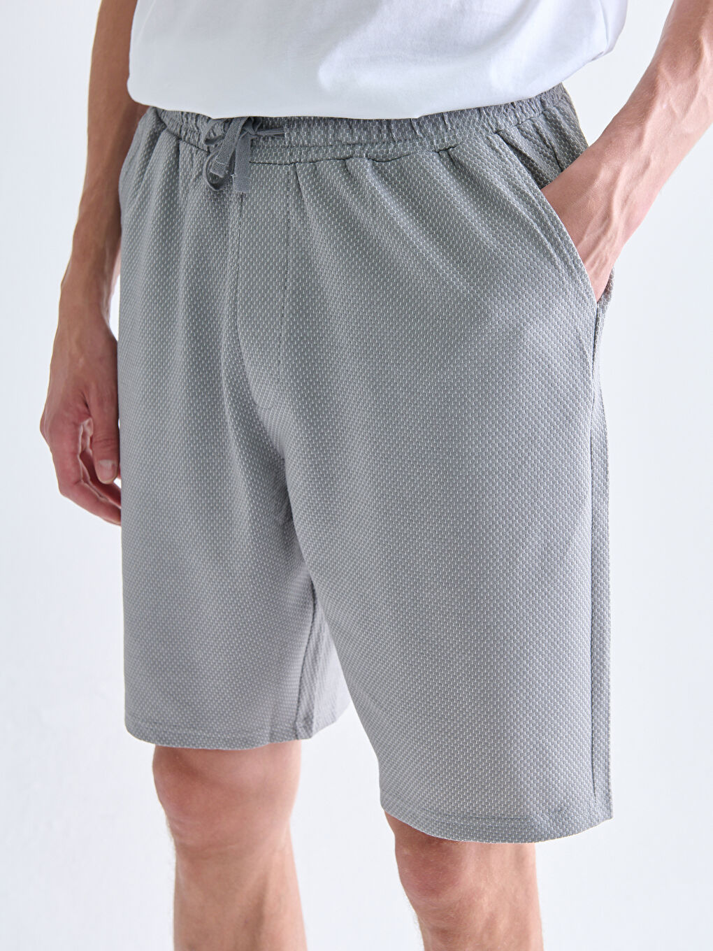 LC WAIKIKI Standard Fit Men's Pyjama Bottom Shorts -W51850Z8-LAL