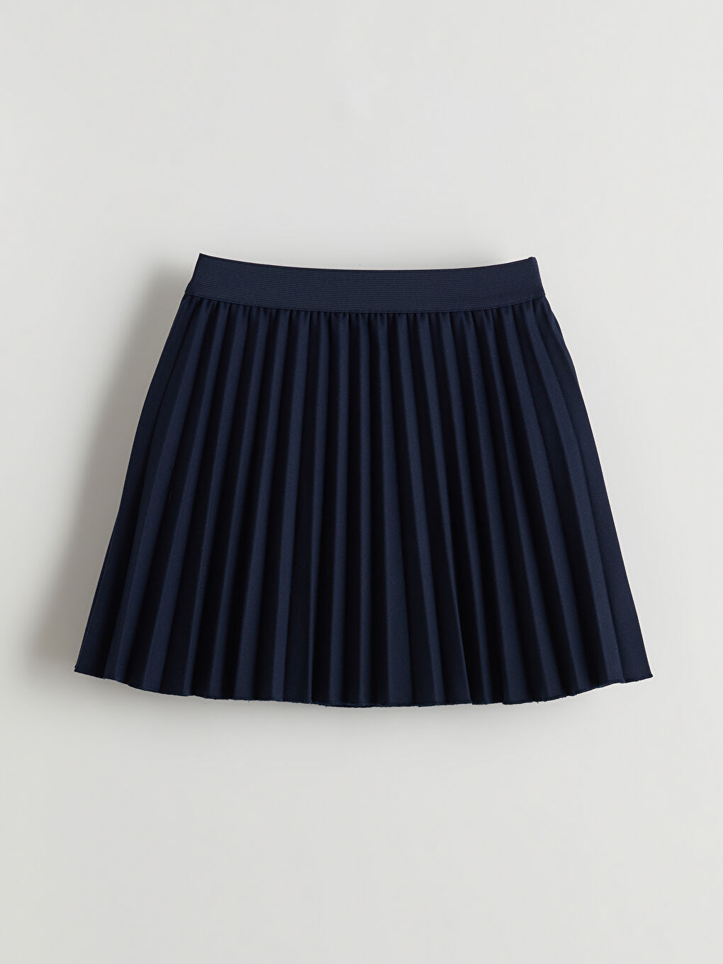 LCW Kids Elastic Waist Pleated Girl Skirt -W51857Z4-HRC