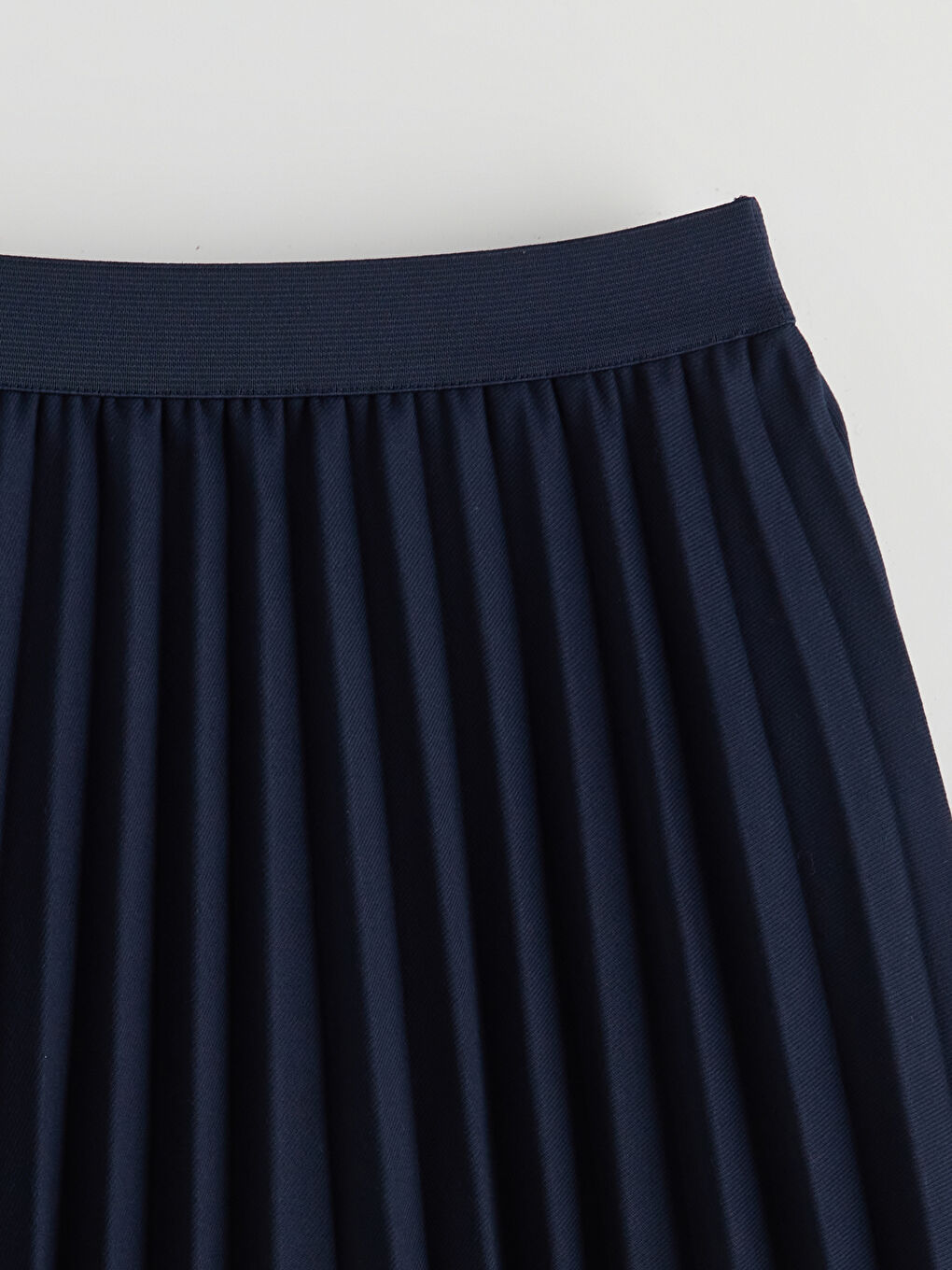 LCW Kids Elastic Waist Pleated Girl Skirt -W51857Z4-HRC