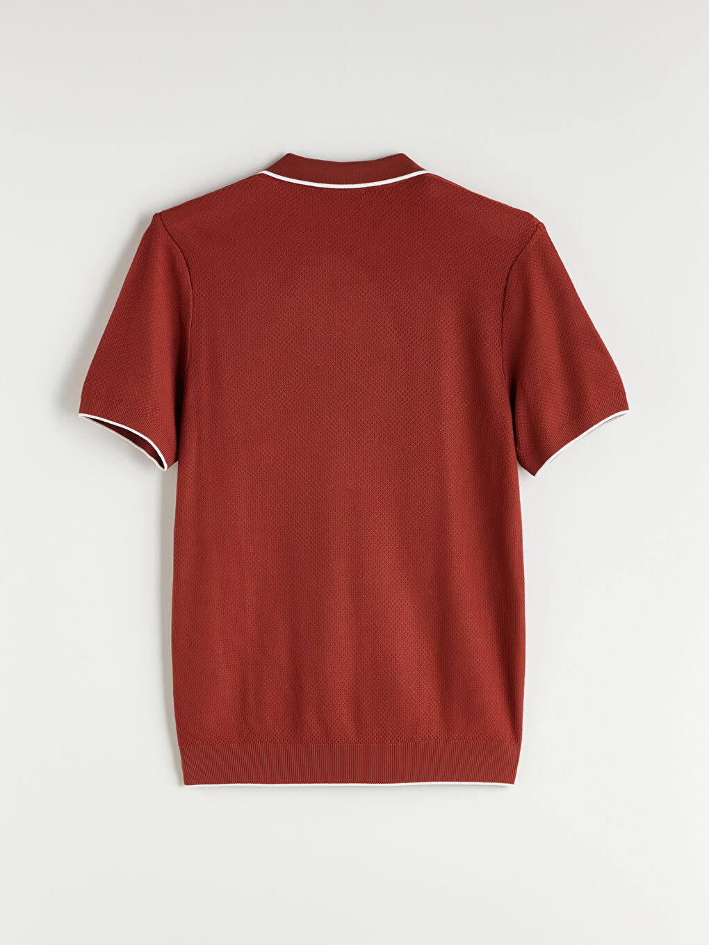 SOUTHBLUE Polo Neck Short Sleeve Men's Knitwear Sweater -W51859Z8-GXX