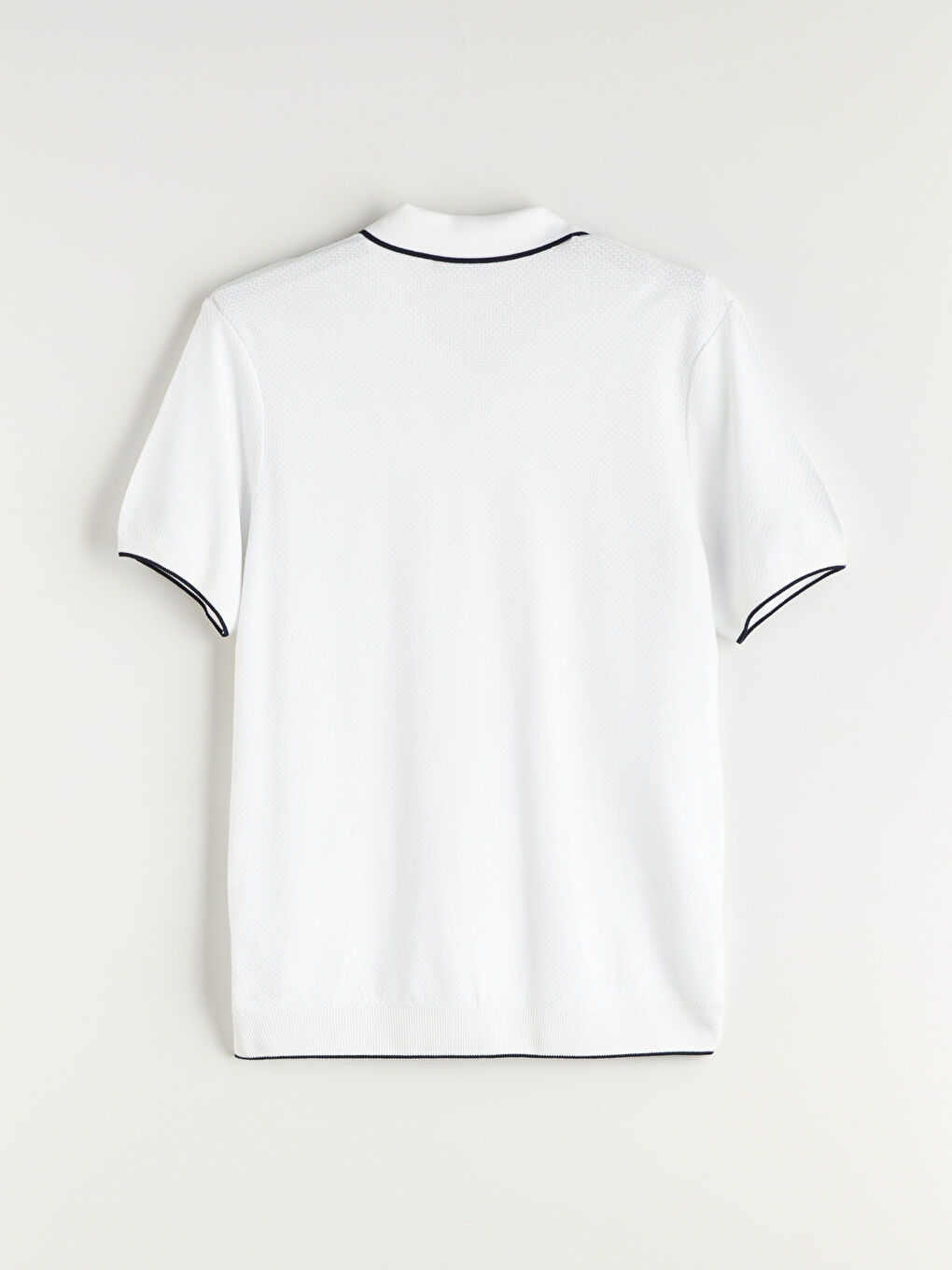 SOUTHBLUE Polo Neck Short Sleeve Men's Knitwear Sweater -W51859Z8-R9J
