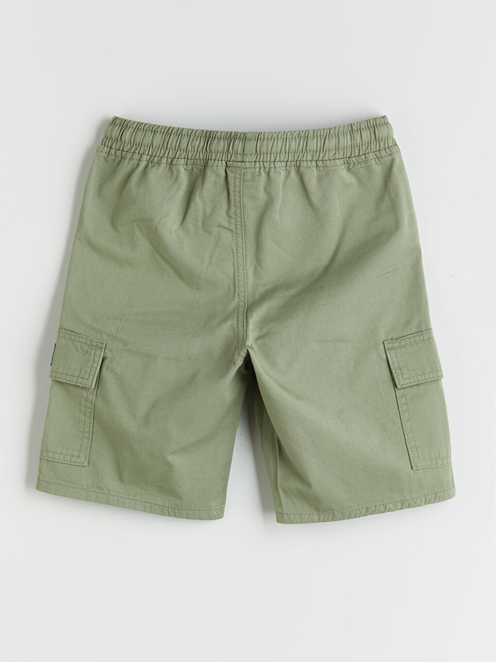 LCW Kids Elastic Waist Boys' Cargo Shorts -W51868Z4-GUY