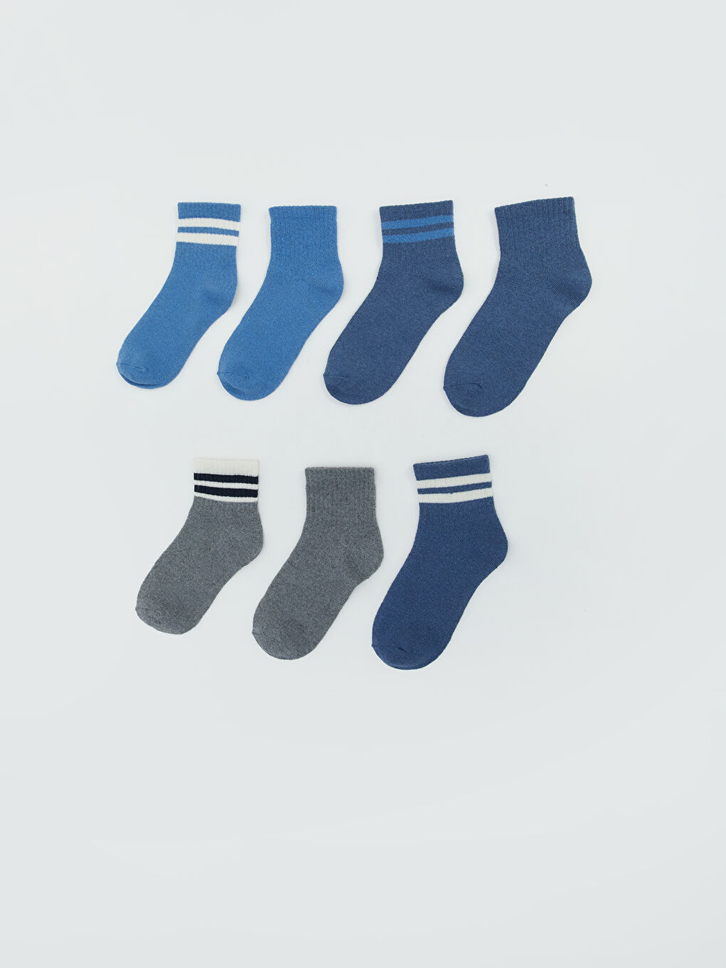 LCW Kids Boys' Ankle Socks 7 Pack -W51884Z4-K00