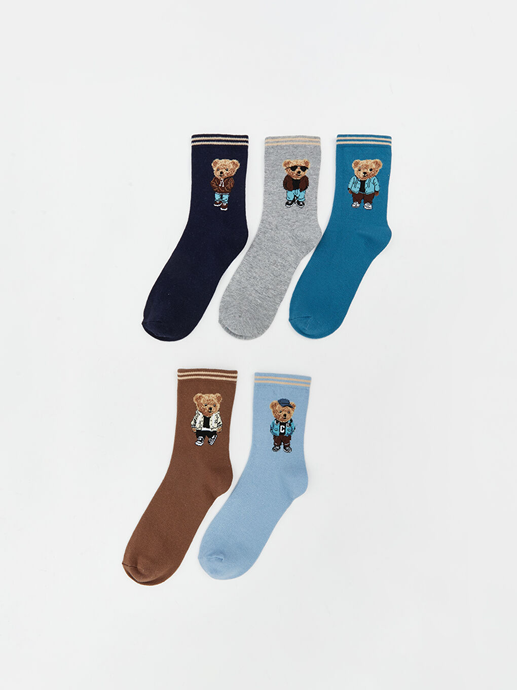 LCW Kids Boy MIX Ankle Socks -W51896Z4-K00