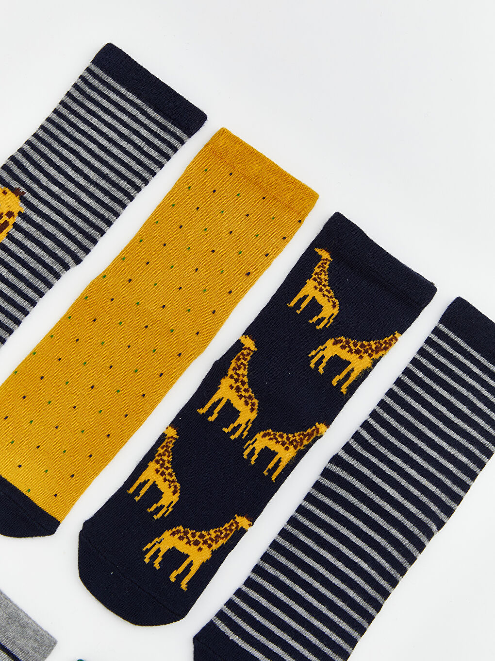 Patterned Boys' Ankle Socks 7 Pack-2