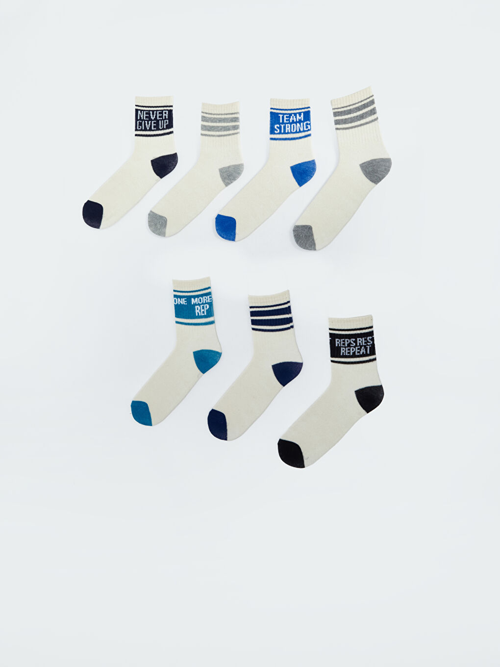 LCW Kids Boys' Ankle Socks 7 Pack -W51927Z4-K00