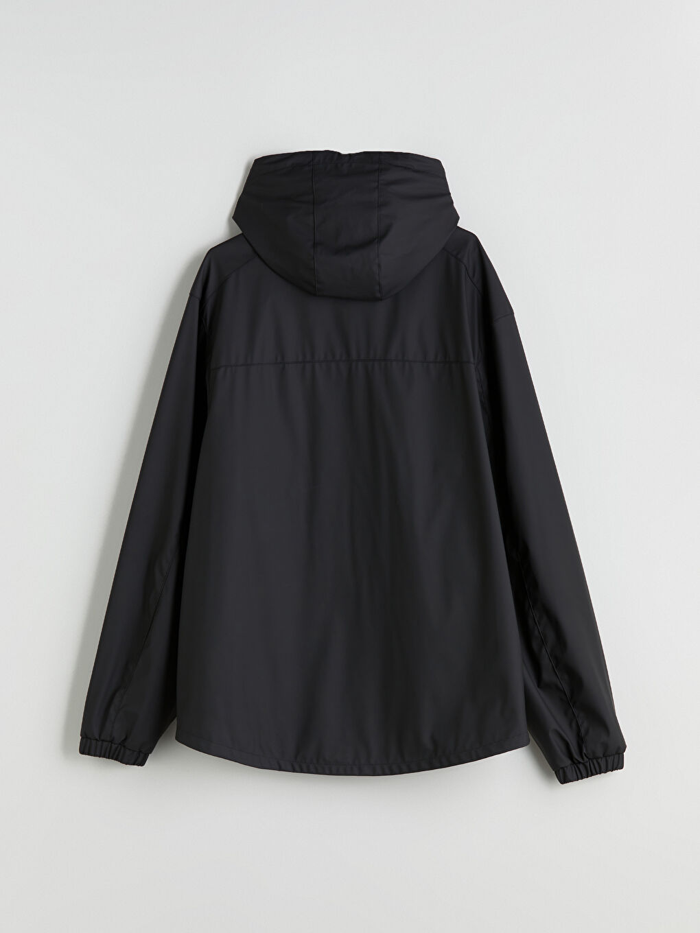 Regular Fit Hooded Men's Thin Coat-15