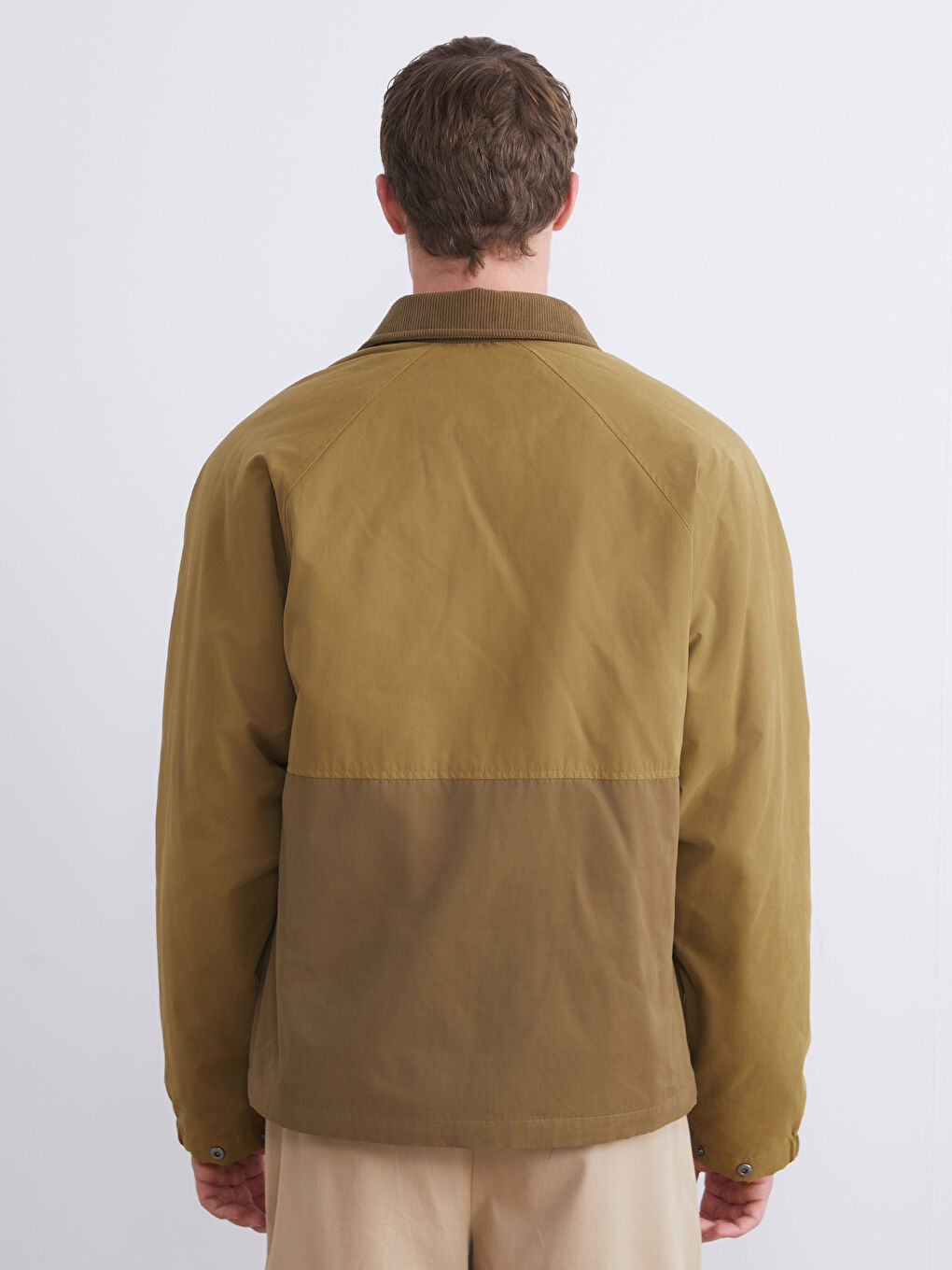 Comfortable Fit Shirt Collar Men's Jacket-4