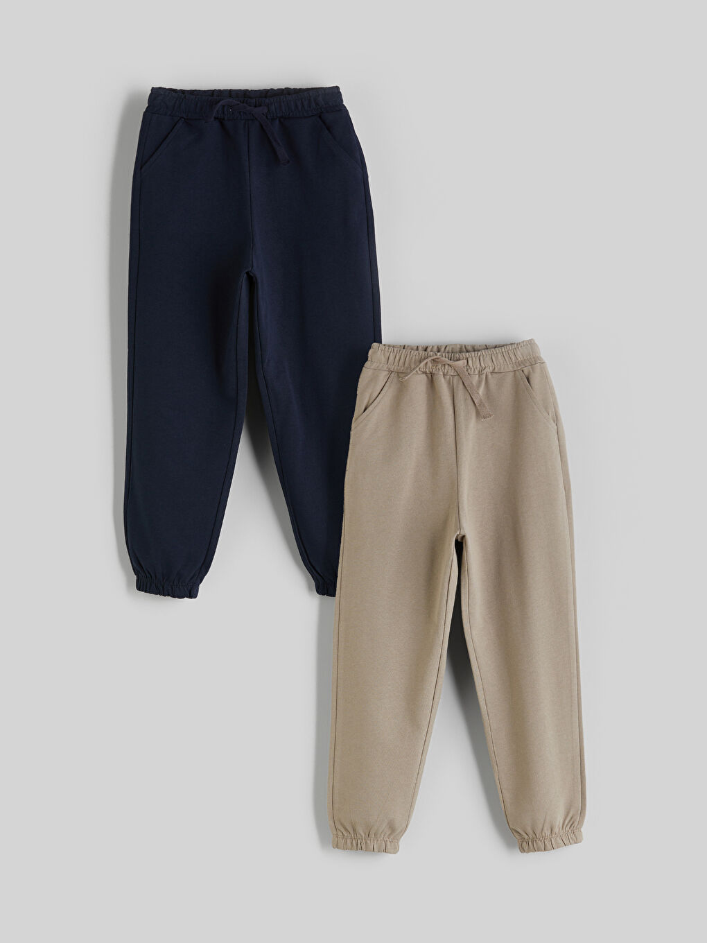 LCW Kids پانتۆڵی ئارەقە کەمەر لاستیک بۆ کوڕان ٢ دانە پێکەوە -W51989Z1-KL8