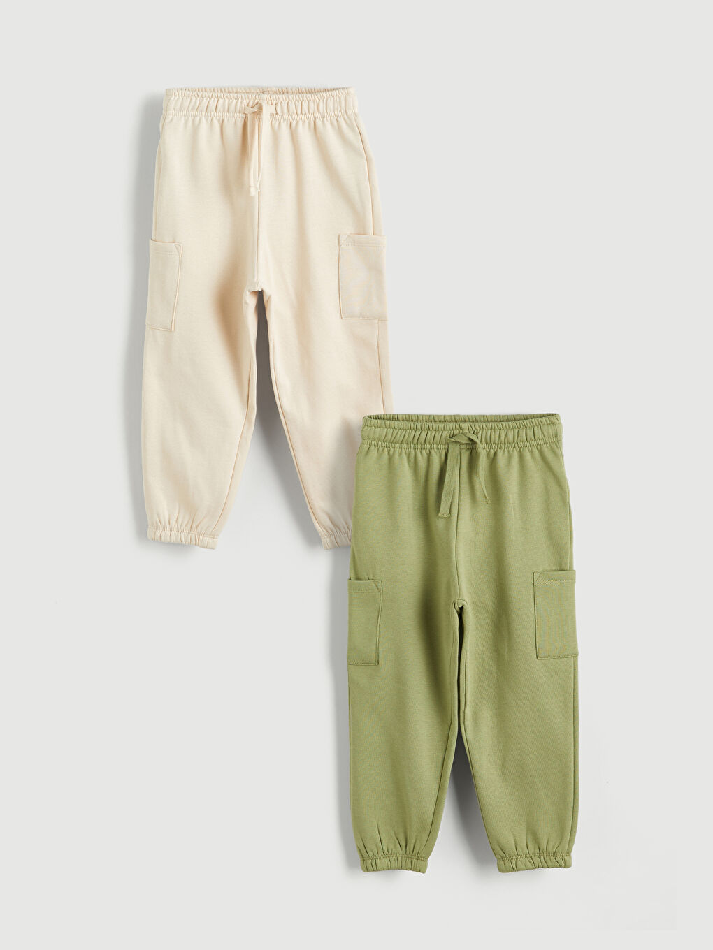 Elasticated Waist Boys' Sweatpants 2 Pack