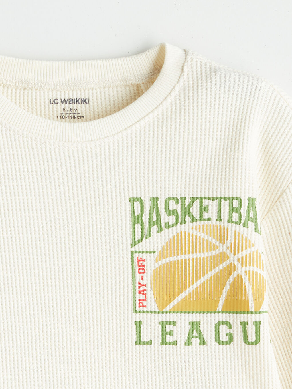 LCW Kids تي شيرت أولاد بكول مدور -W51992Z1-QVK