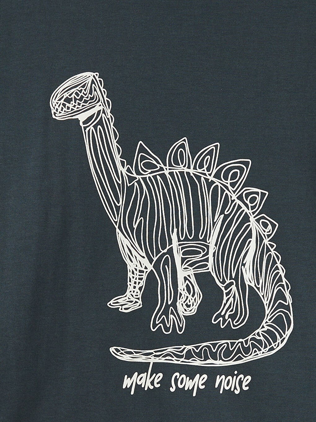 LCW Kids Majica sa okruglim izrezom i štampanim dinosaurusom za dečake -W52002Z1-R4W