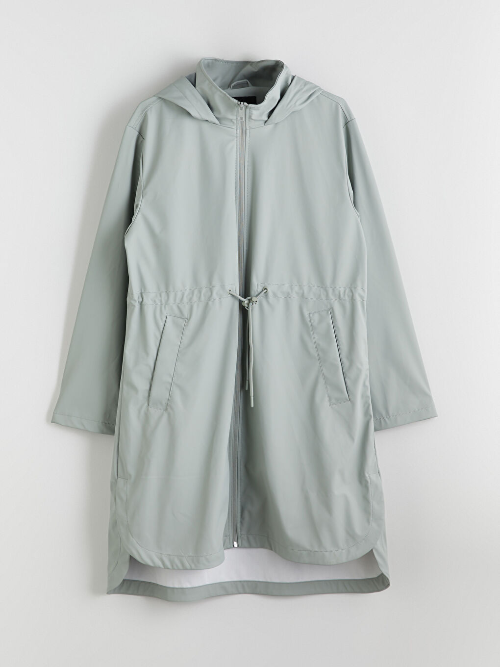 LCWAIKIKI Classic Hooded Women's Raincoat -W52008Z8-D2J