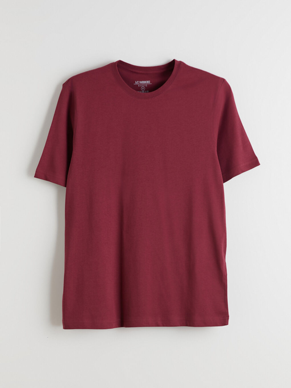 Футболка мужская из джерси с круглым вырезом-4