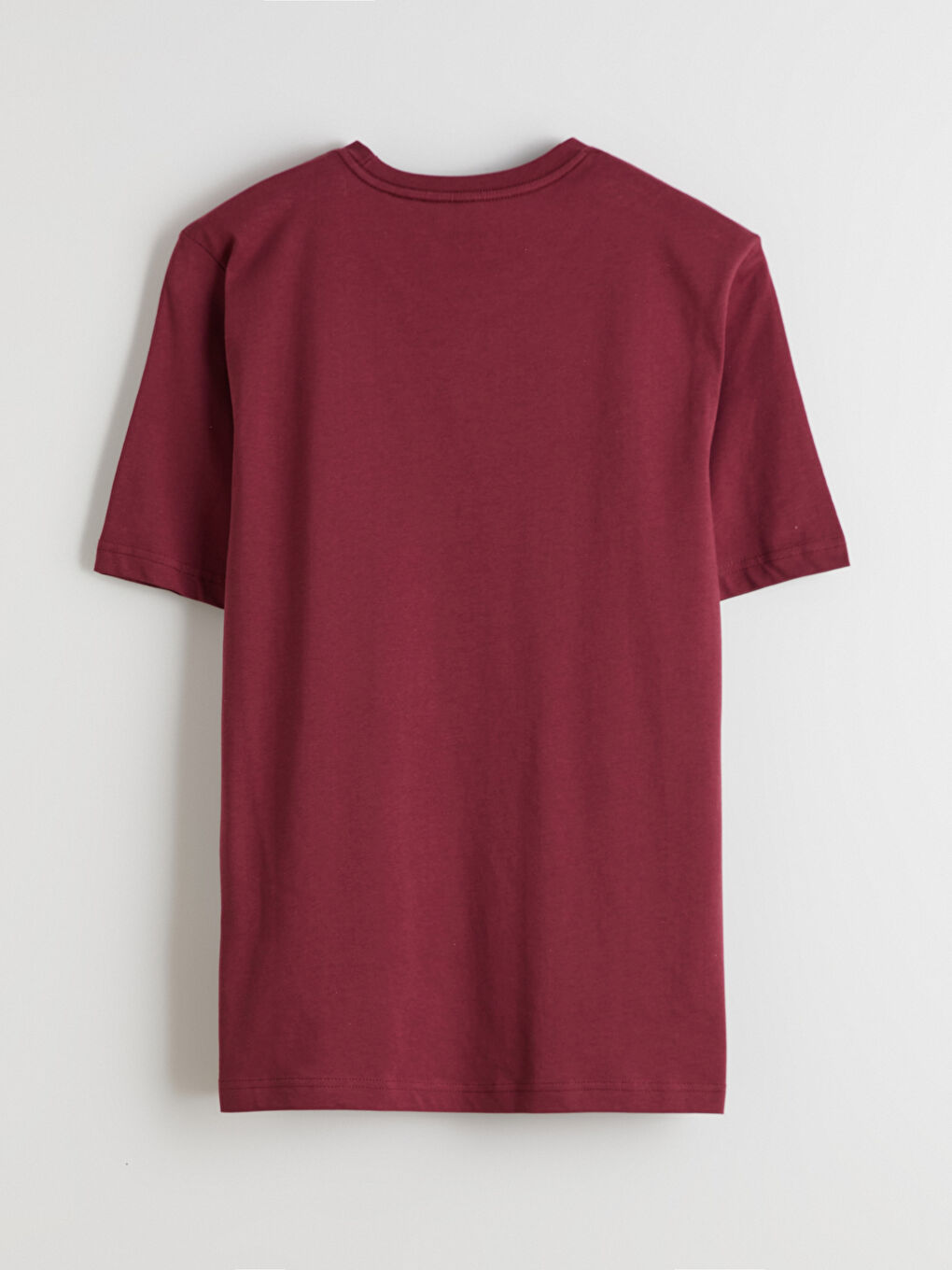 Футболка мужская из джерси с круглым вырезом-5