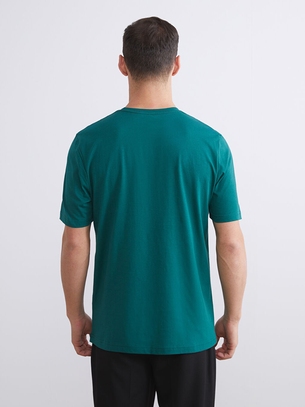 Crew Neck Jersey Men's T-Shirt-3