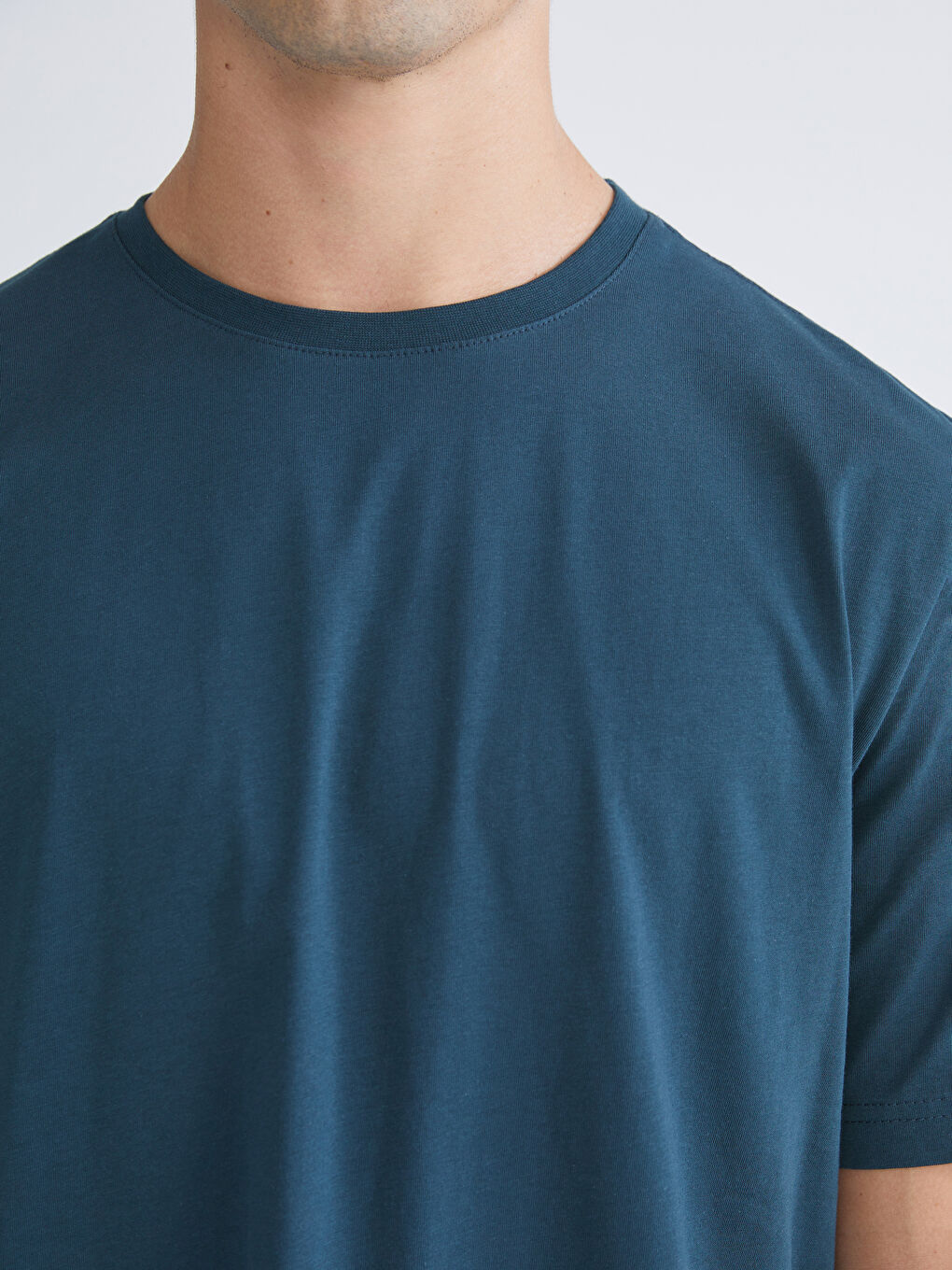 Crew Neck Jersey Men's T-Shirt-2