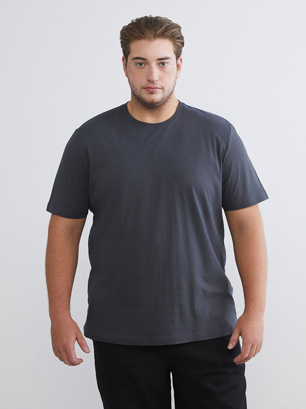 Crew Neck Jersey Men's T-Shirt-1