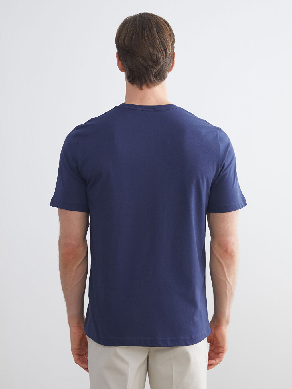 LCWAIKIKI Classic Crew Neck Jersey Men's T-Shirt -W52039Z8-ZPK
