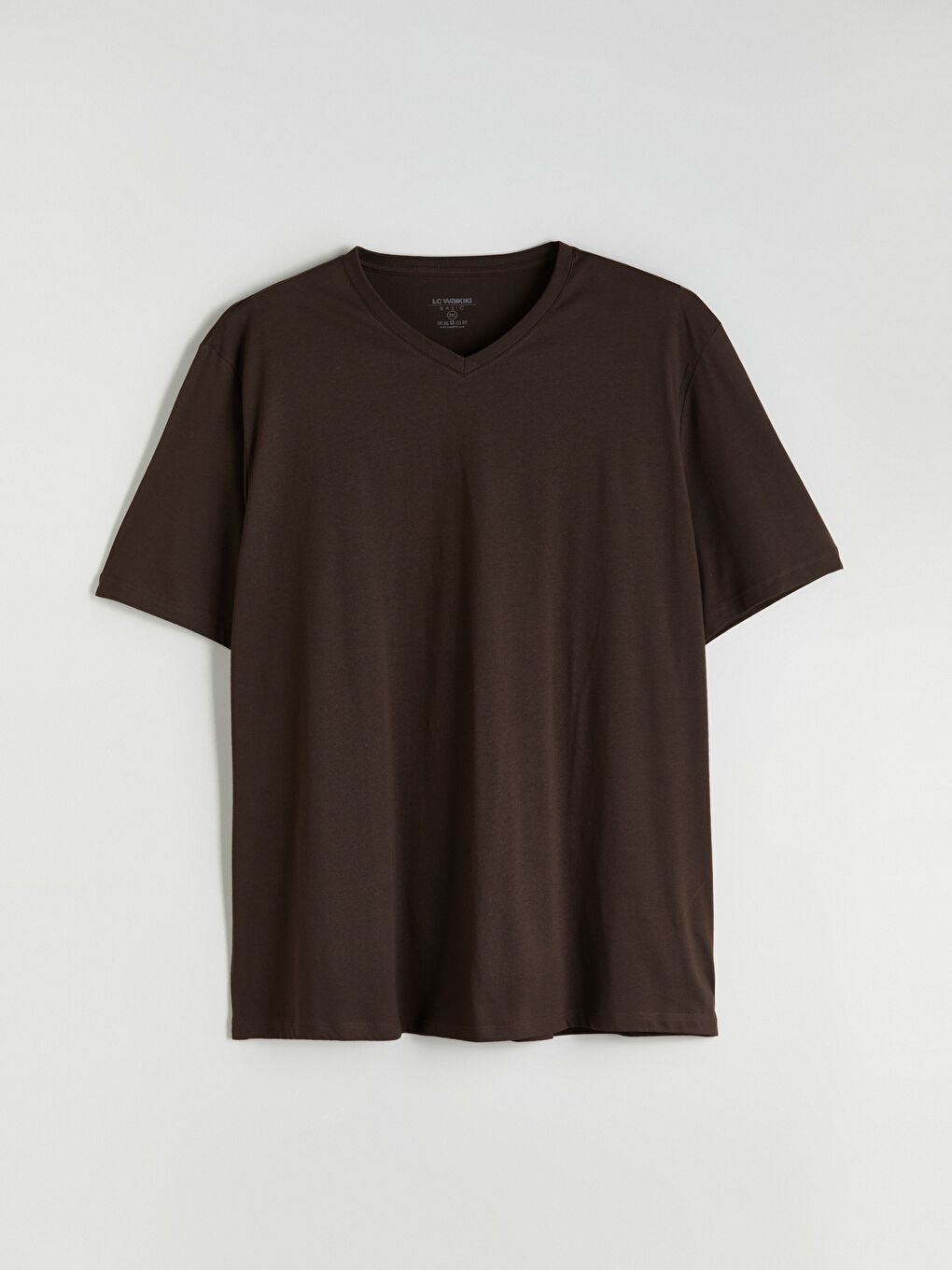 V-Neck Short Sleeve Jersey Men's T-Shirt-4