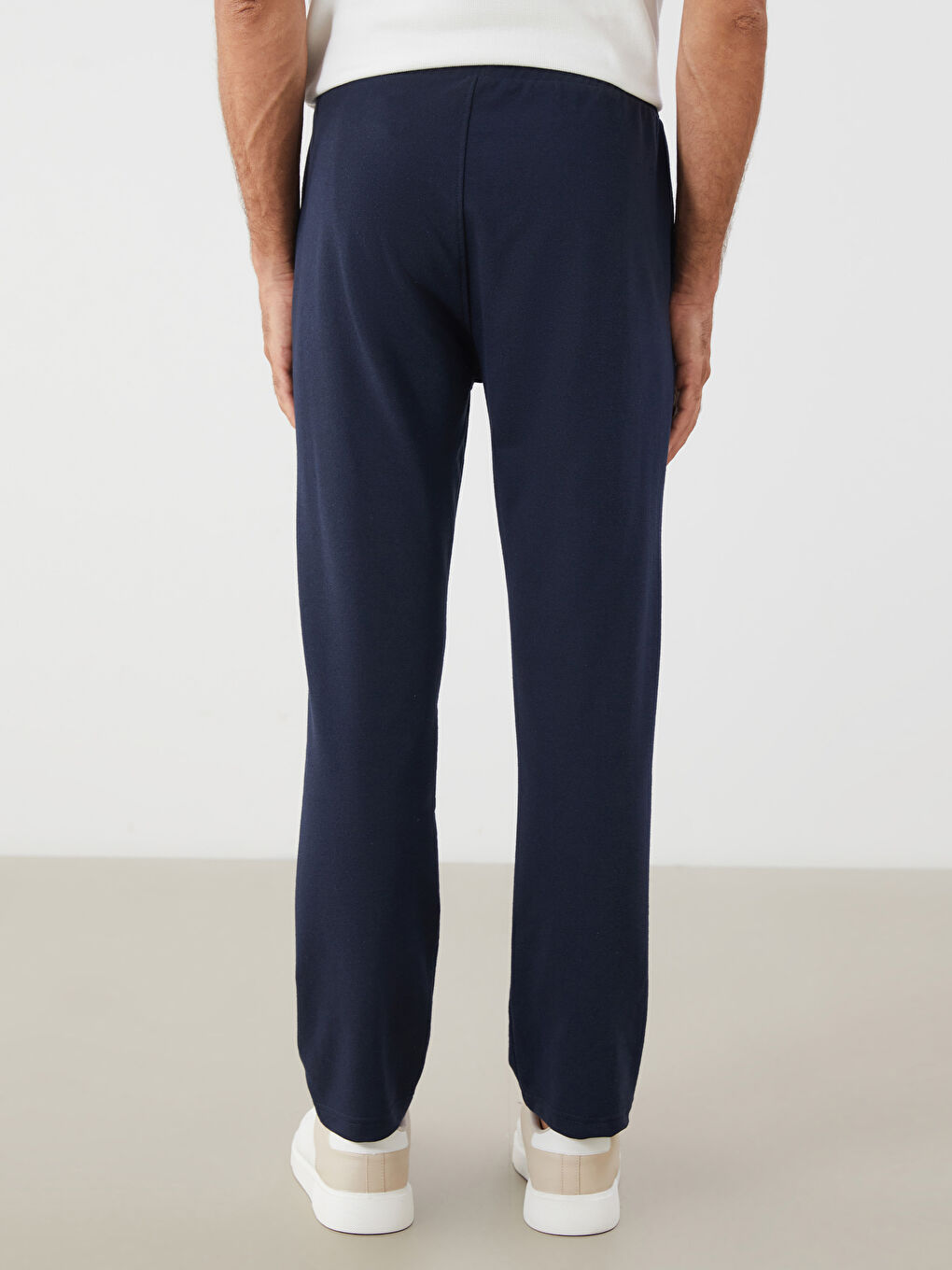 Lacivert Büyük Beden Standart Kalıp Erkek Eşofman Altı-4