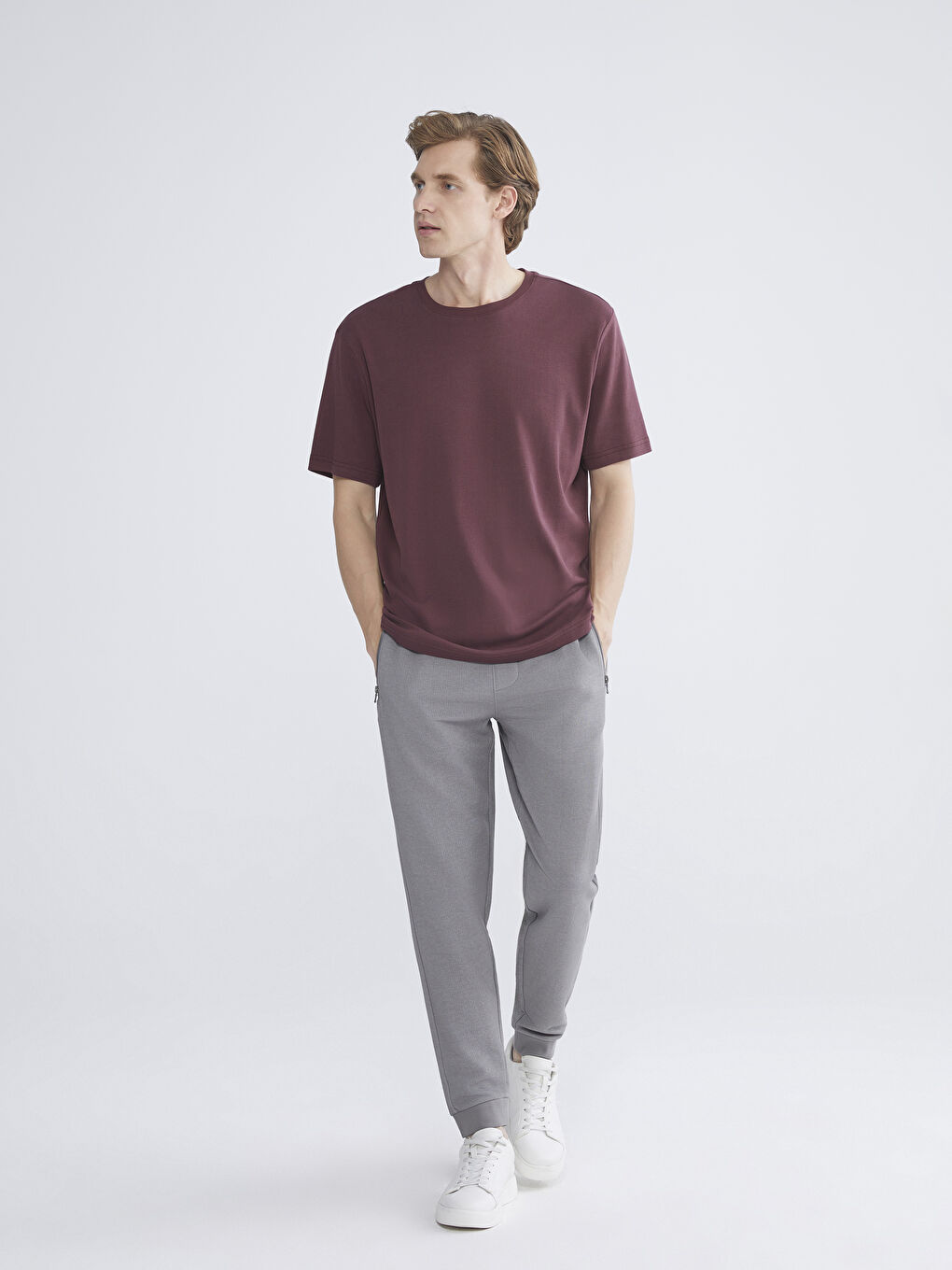 Man GREY Jogger Sweatpants-1