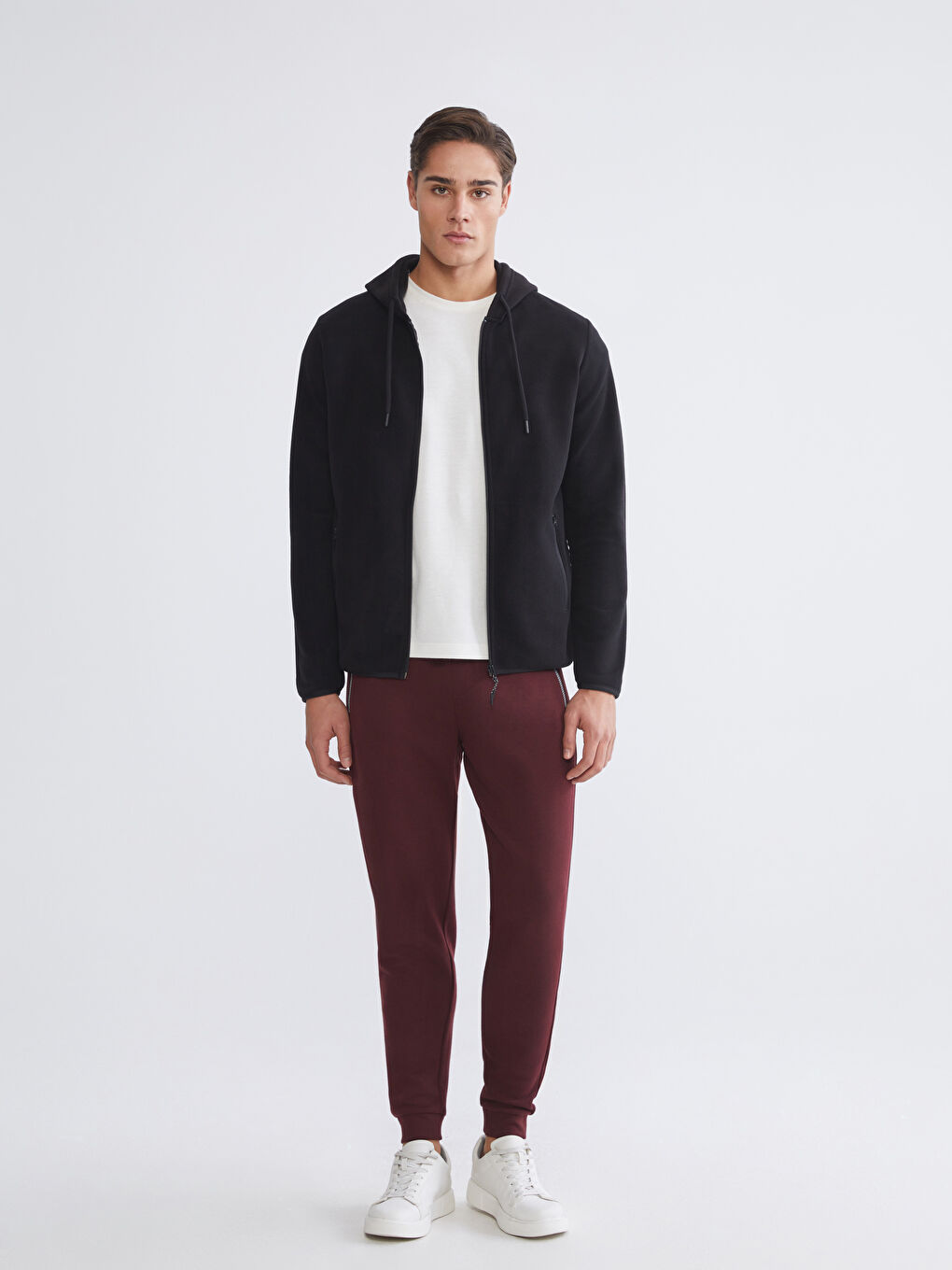 Мъж Бордо Спортни панталони Джогър