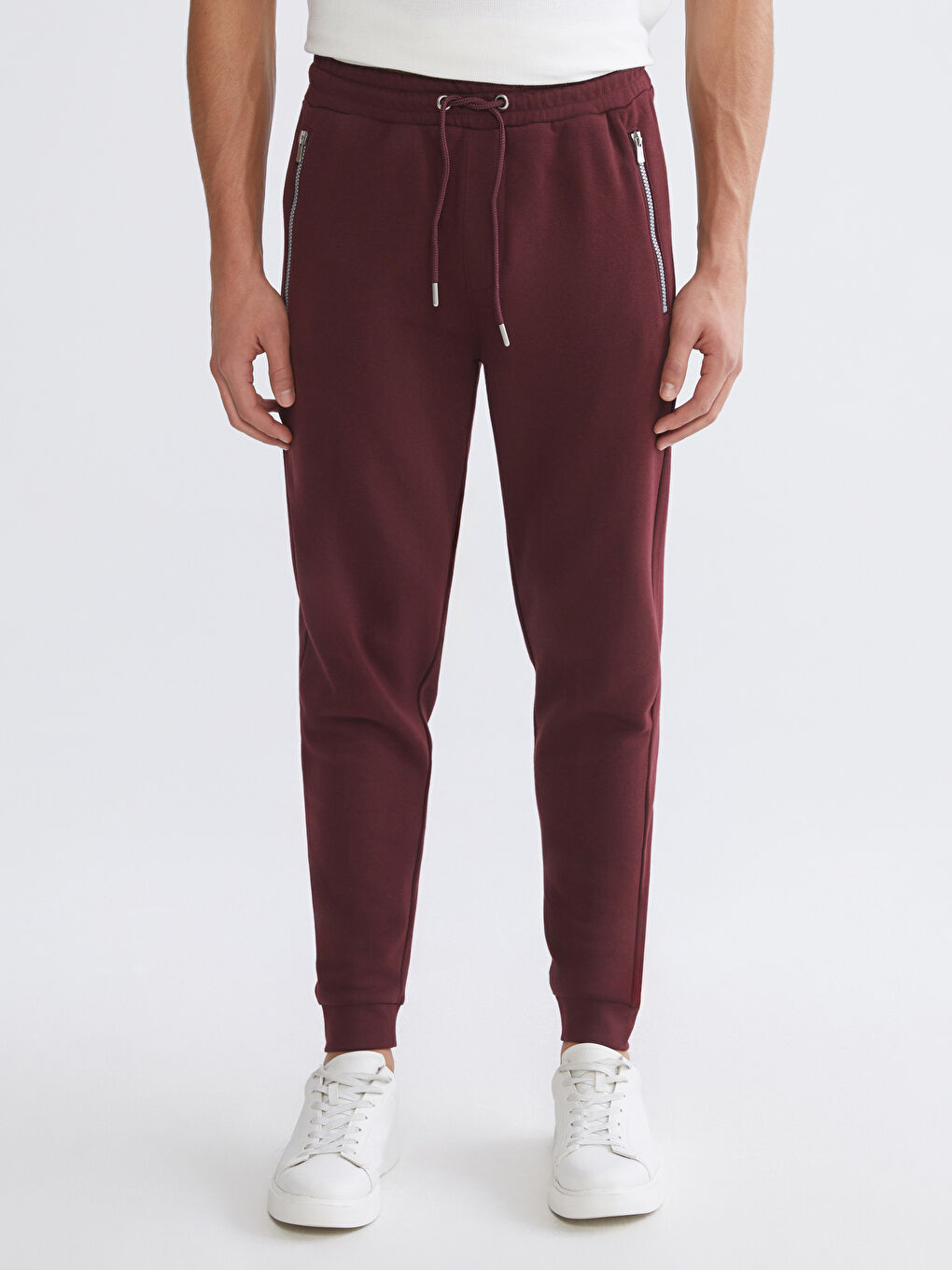 Мъж Бордо Спортни панталони Джогър-1