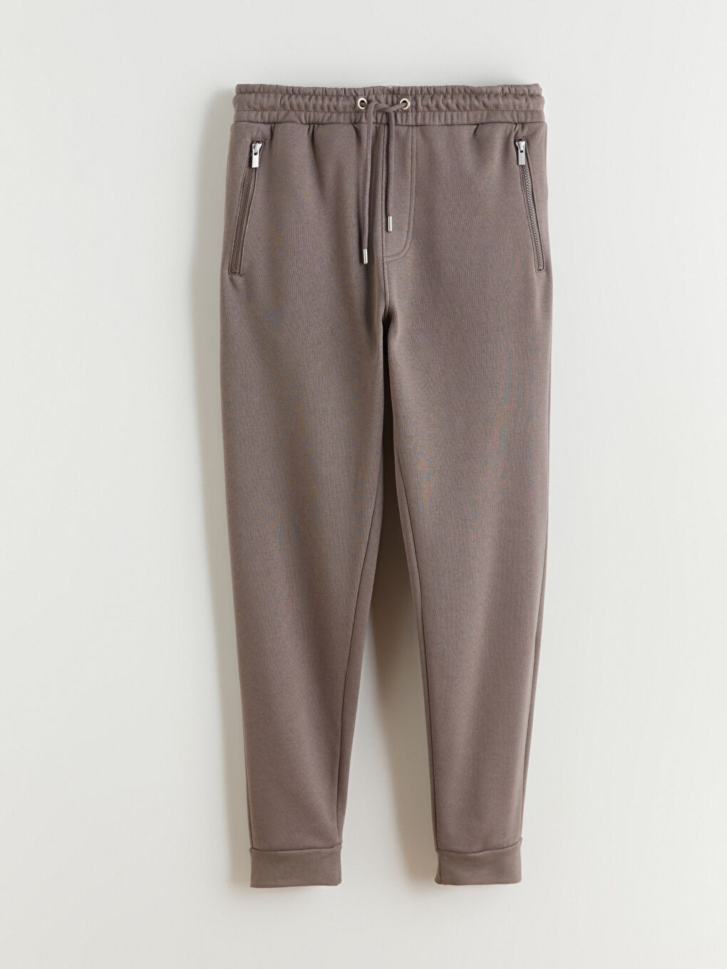 Kahverengi Kalın Erkek Jogger Eşofman Altı-4