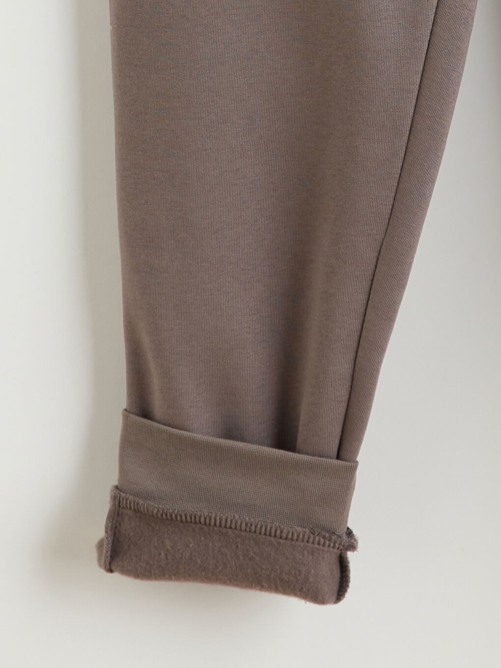 Kahverengi Kalın Erkek Jogger Eşofman Altı-5