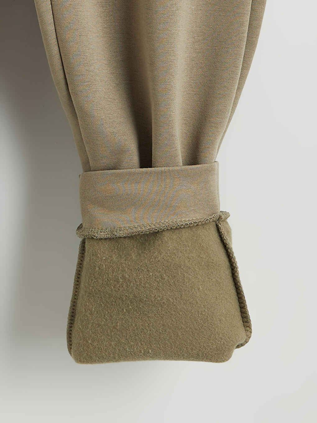 Kahverengi Kalın Erkek Jogger Eşofman Altı-5