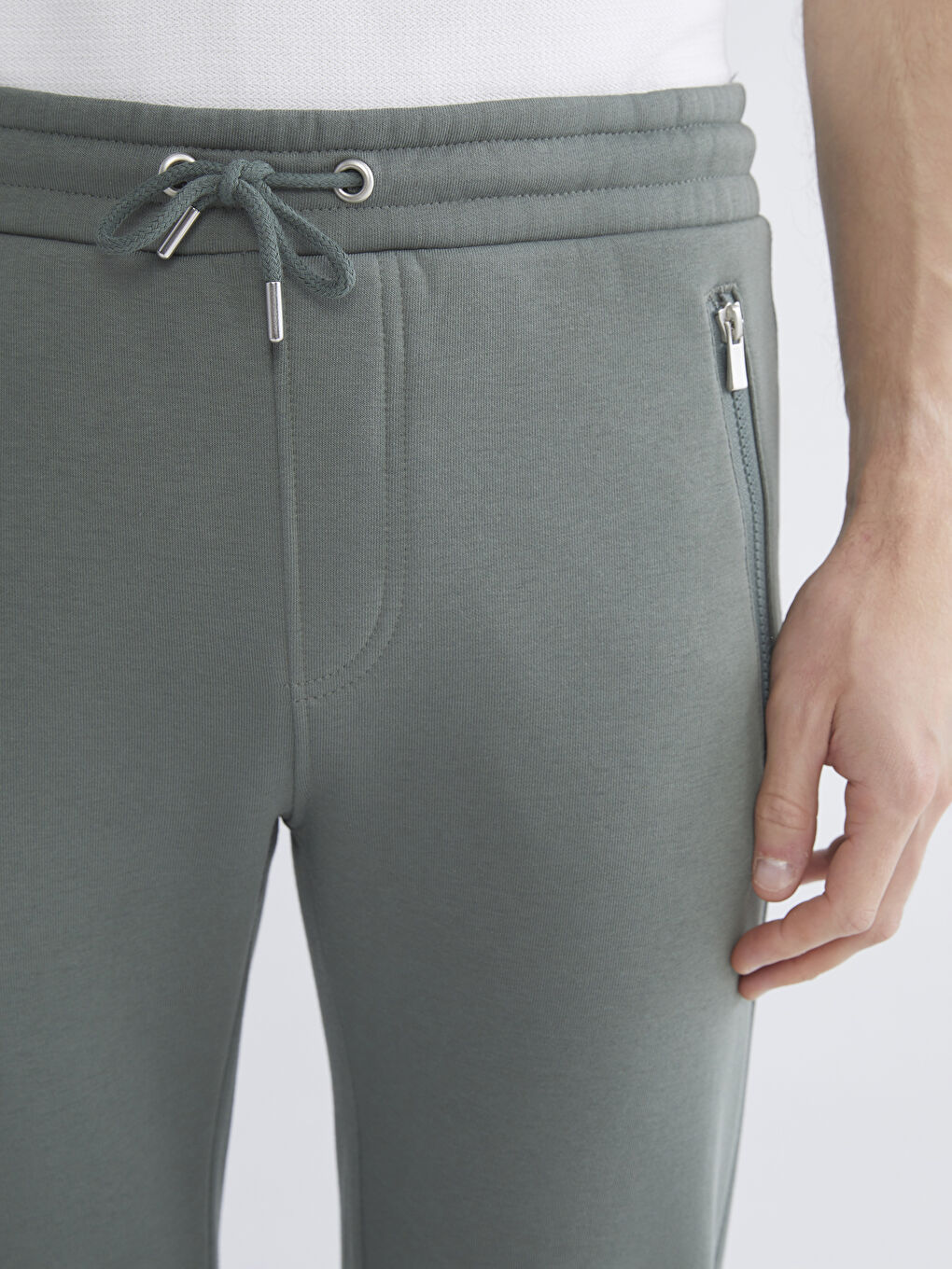 Man GREEN Jogger Sweatpants-4