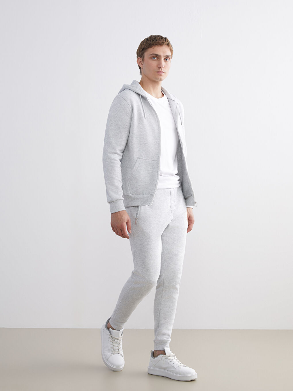 Man GREY Jogger Sweatpants-1