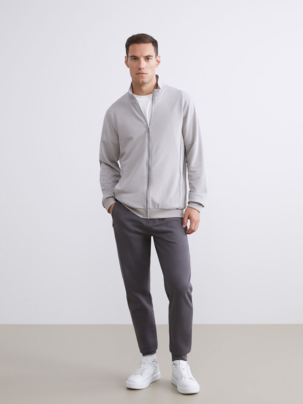 Man GREY Jogger Sweatpants-1