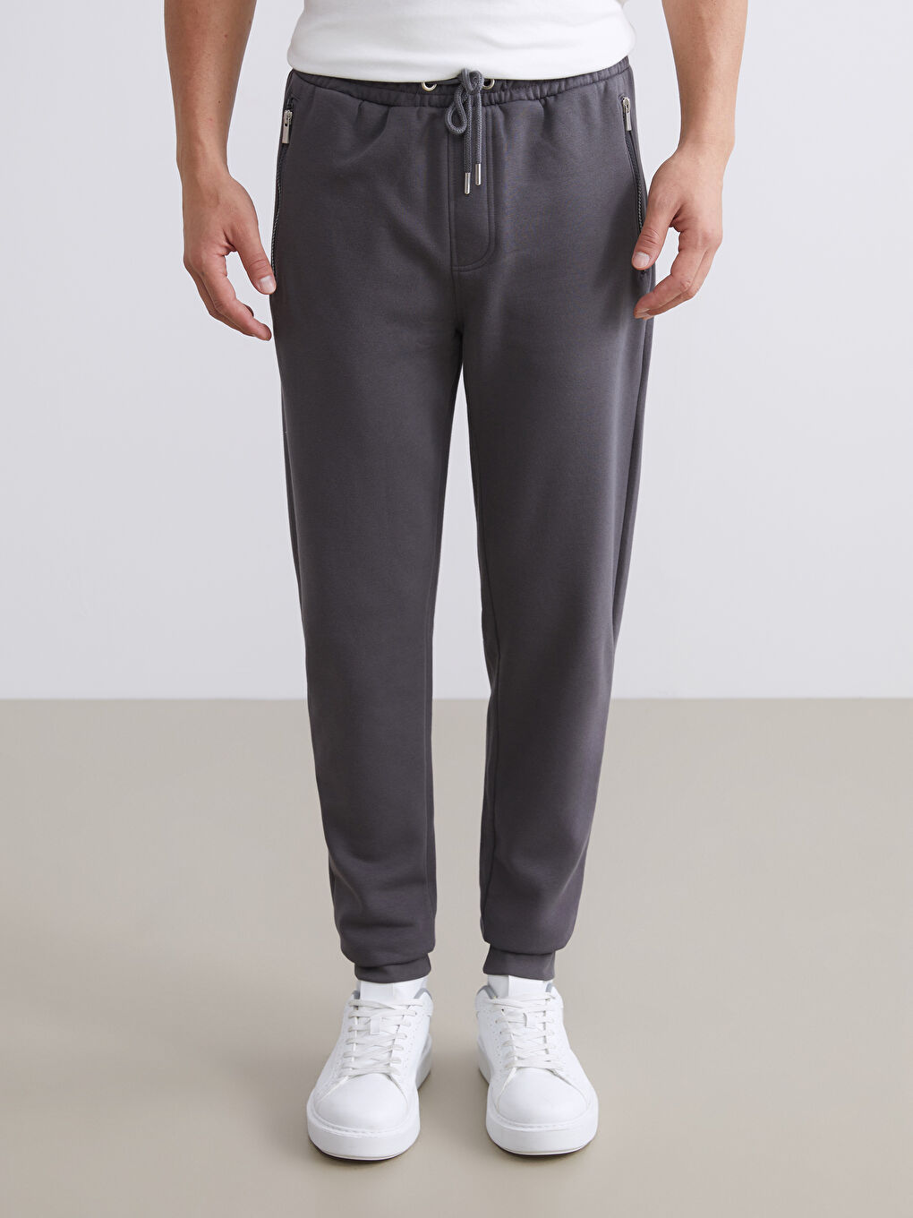 Man GREY Jogger Sweatpants-2