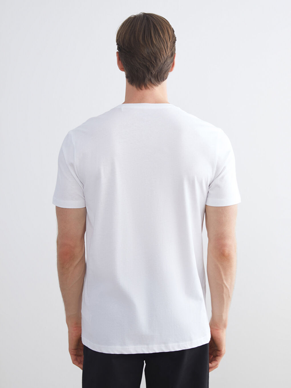 LCWAIKIKI Classic Rundhalsausschnitt Jersey T-Shirt für Herren -W52059Z8-Q6K