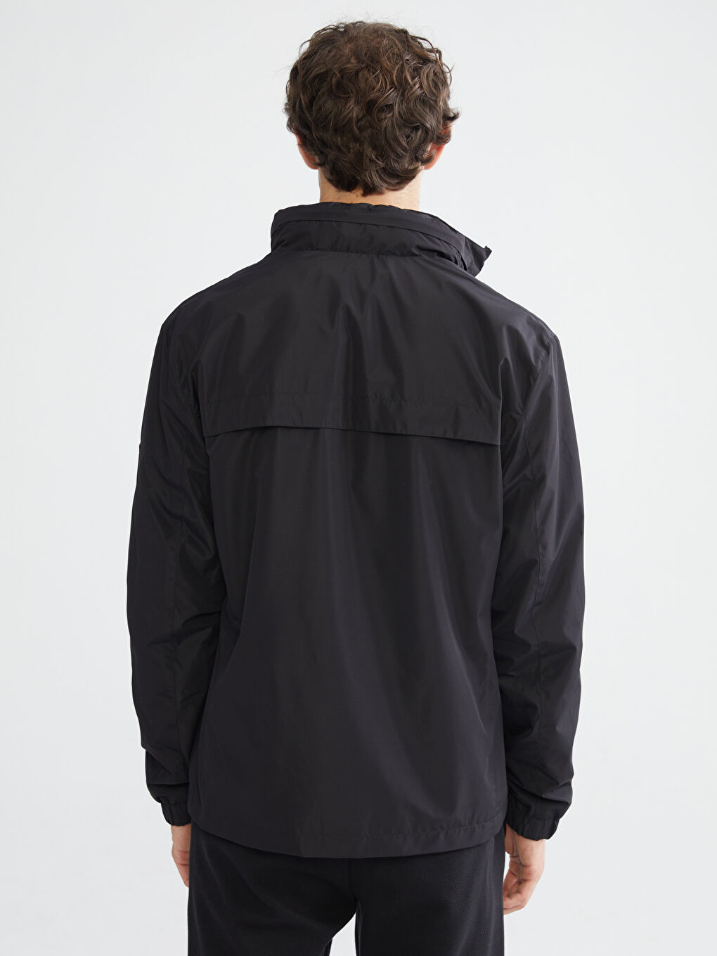 LCW Vision Regular Fit Hooded Men's Raincoat -W52063Z8-CVL