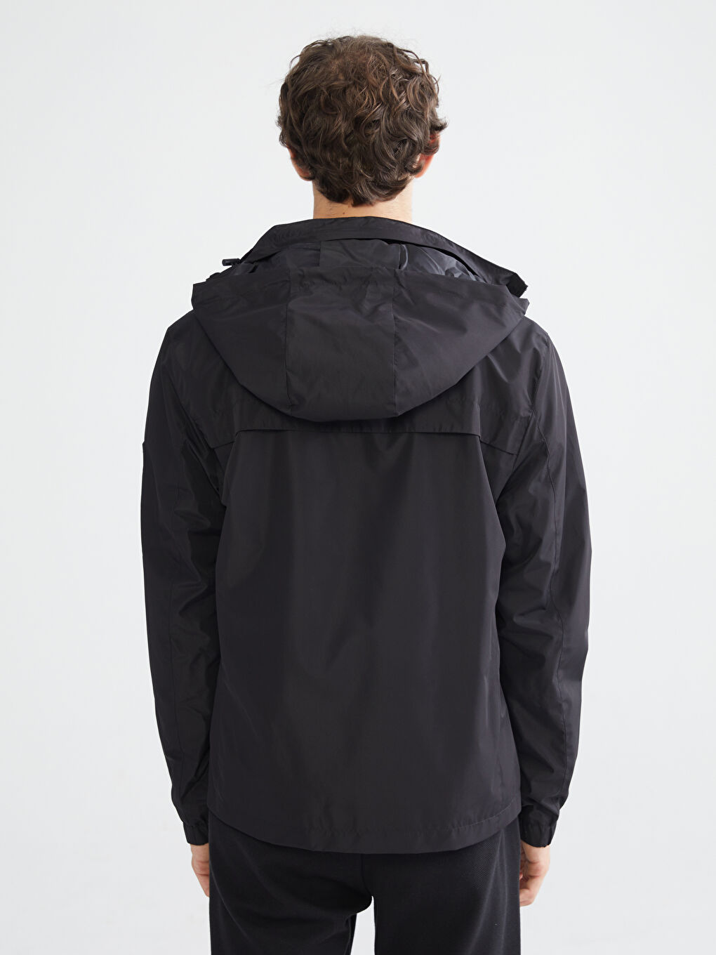 LCW Vision Regular Fit Hooded Men's Raincoat -W52063Z8-CVL
