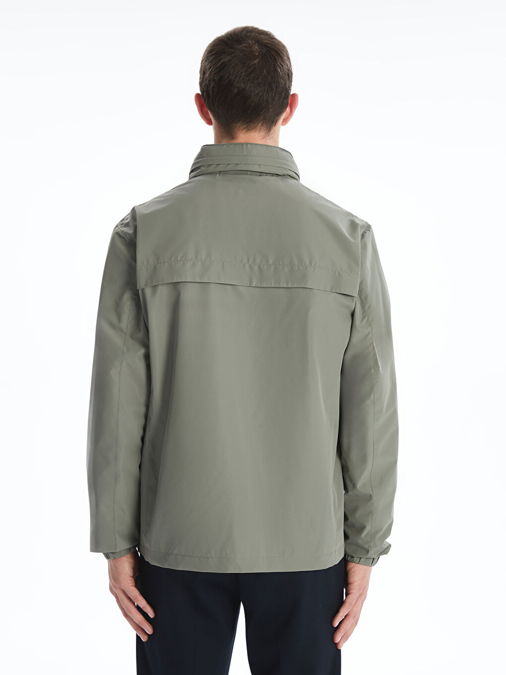 LCW Vision Regular Fit Hooded Men's Raincoat -W52063Z8-G8D