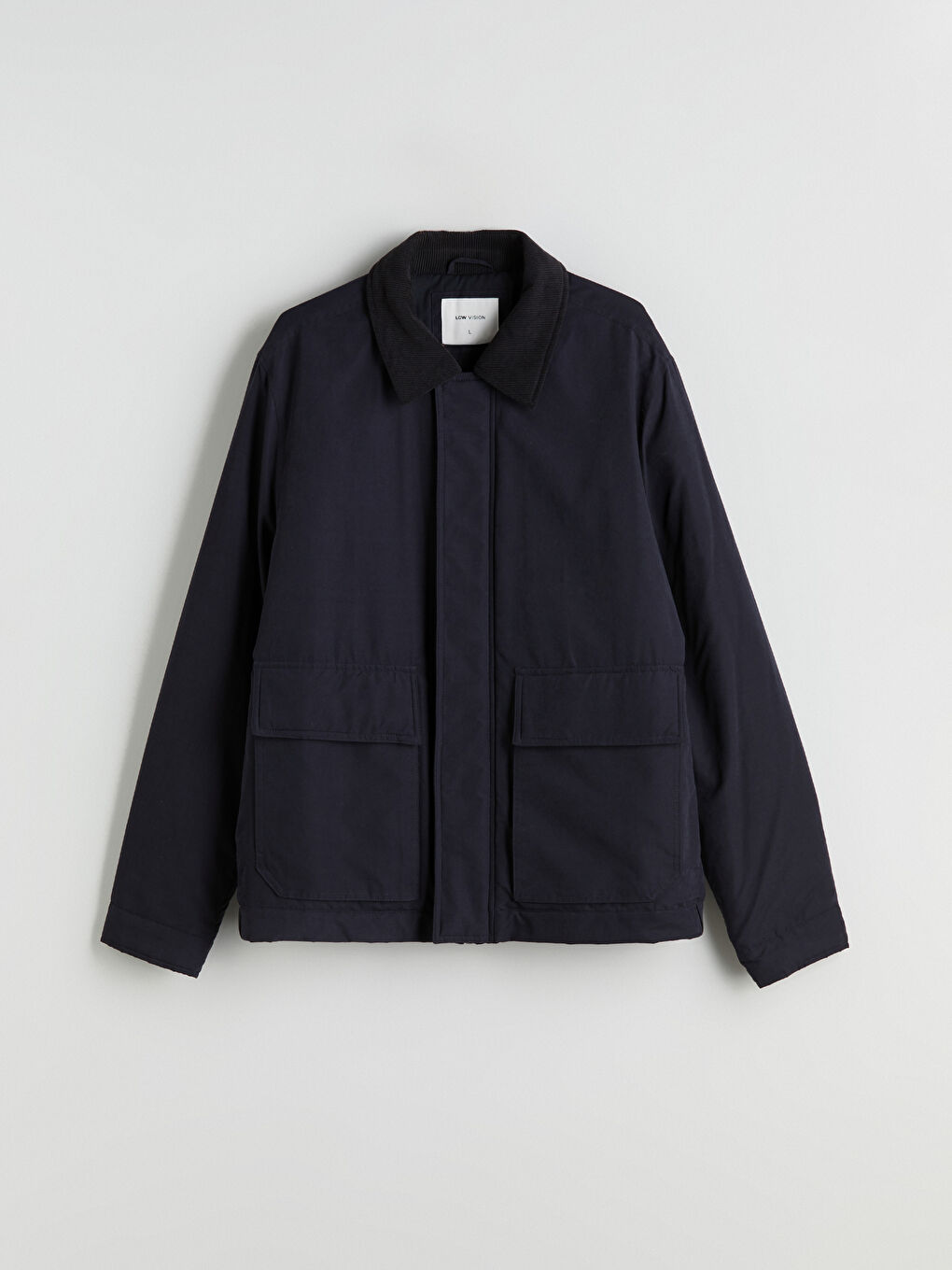 Standard Fit Collared Neck Men's Coat-5