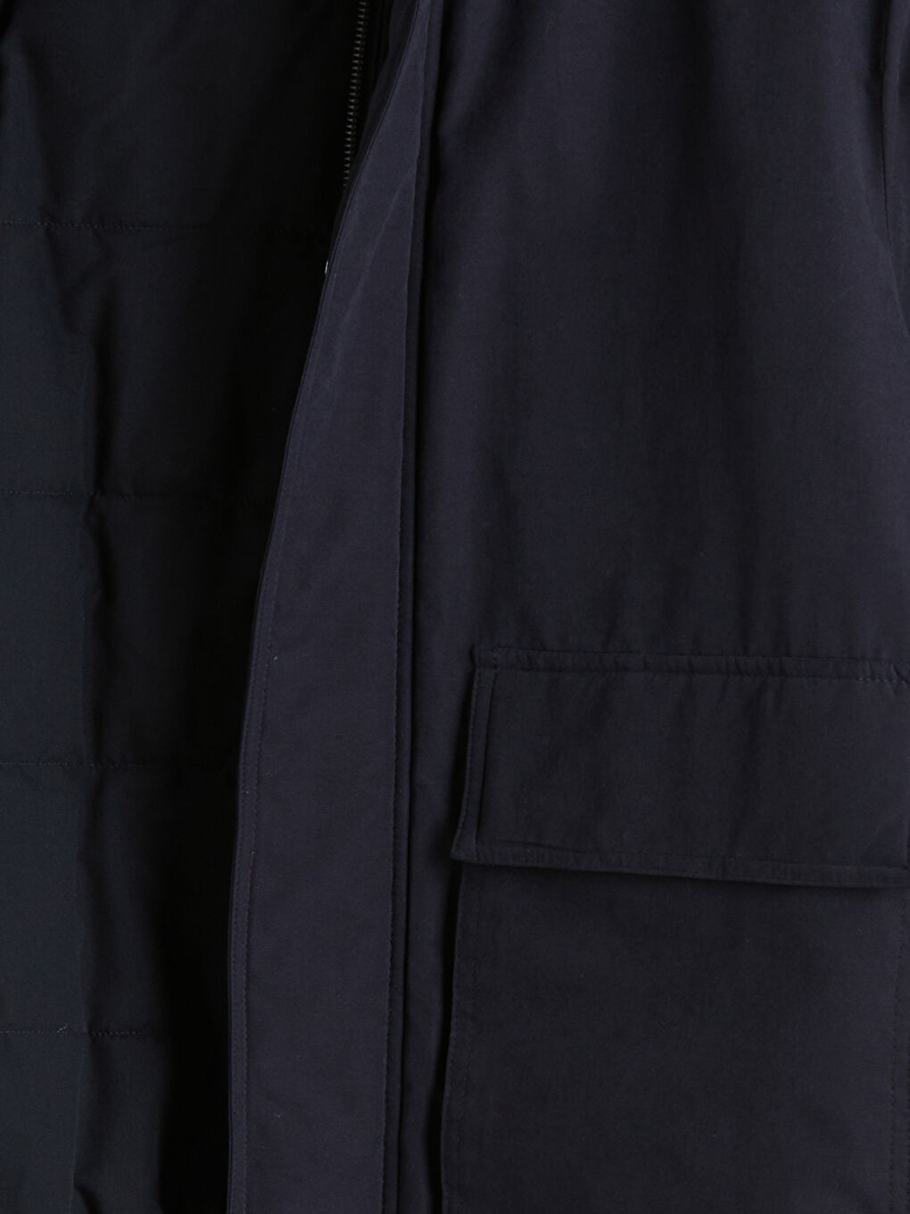 Standard Fit Collared Neck Men's Coat-6