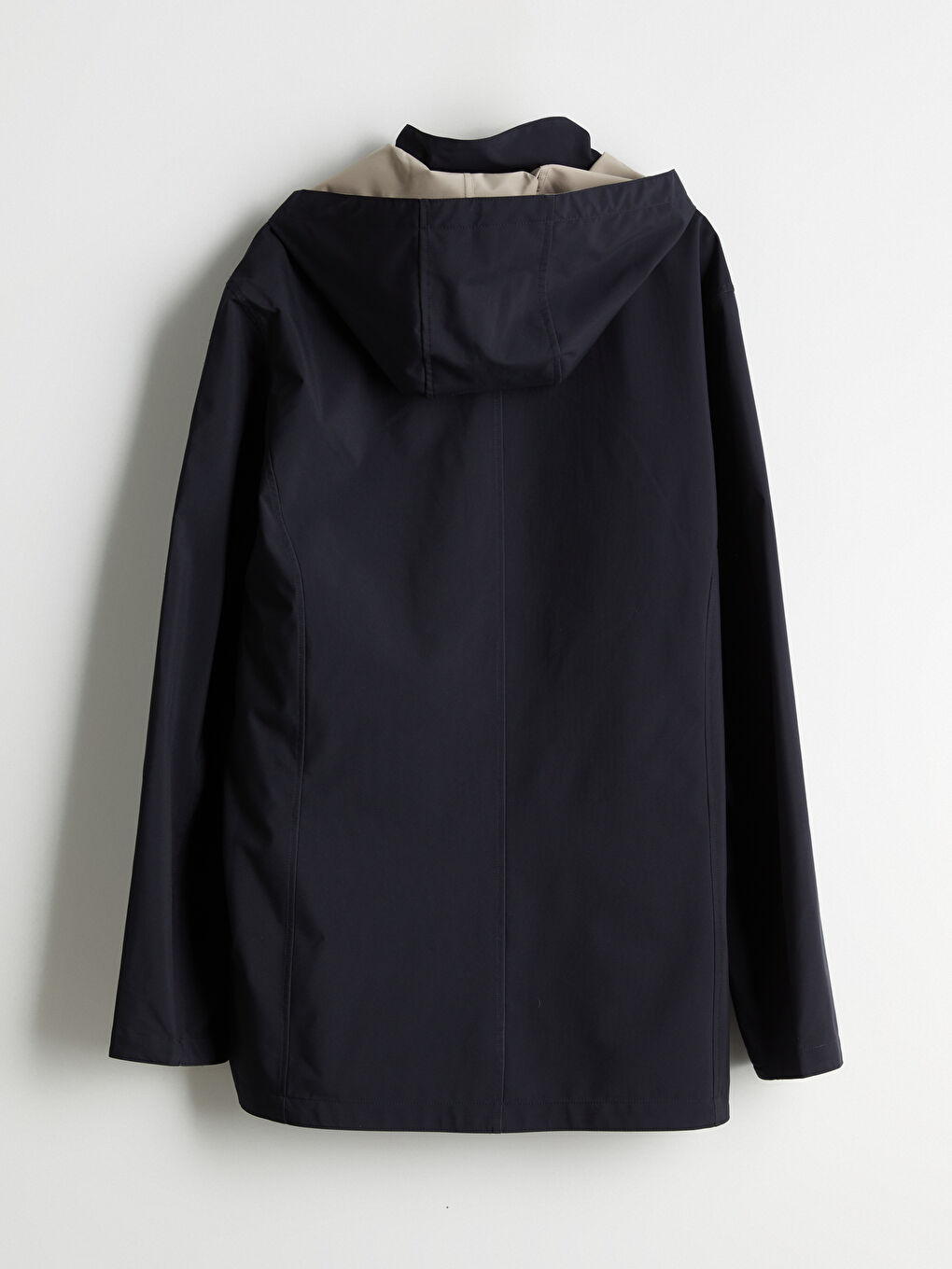 Regular Fit Hooded Men's Raincoat-8