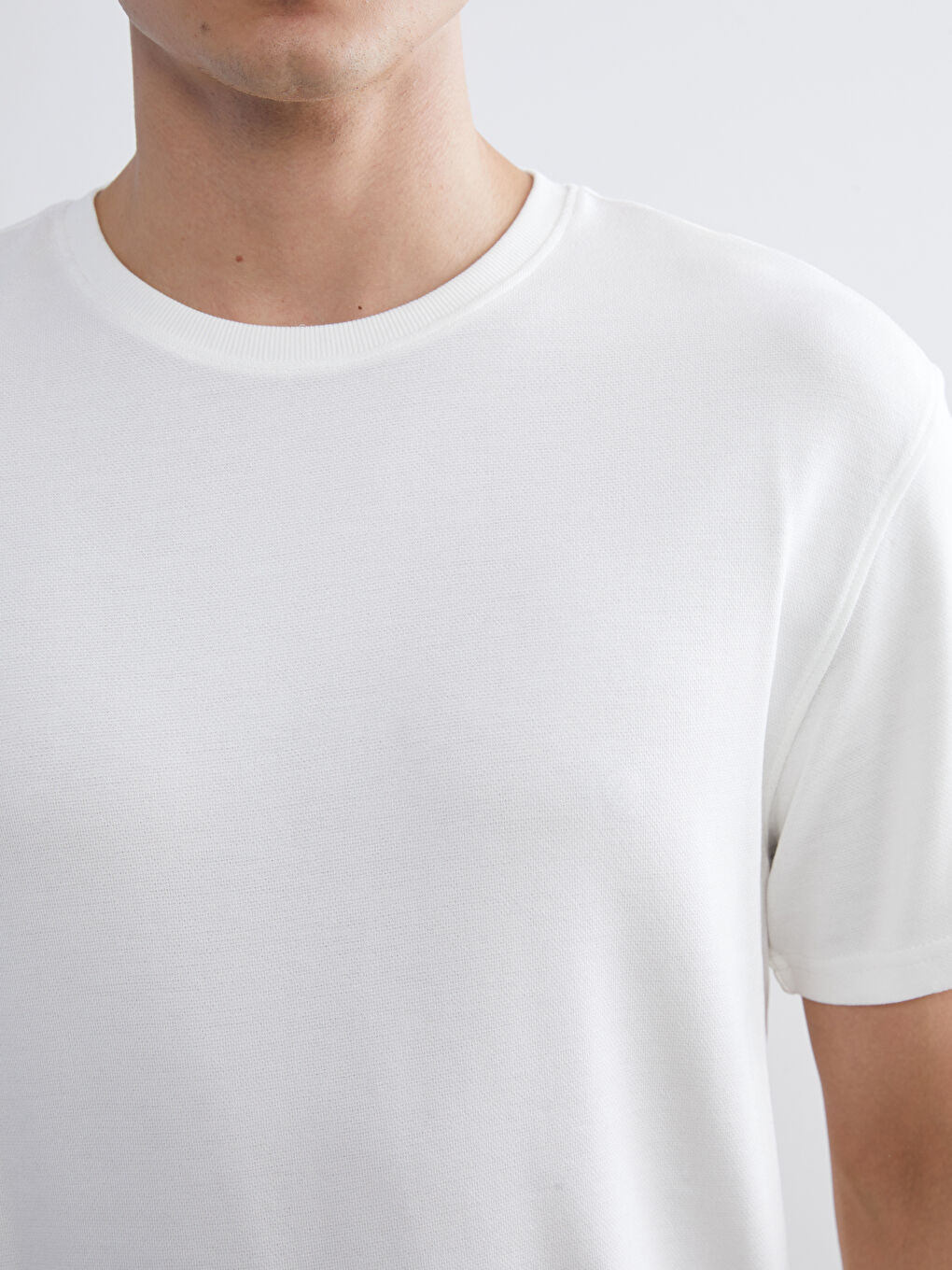 Man ECRU T-Shirt-2