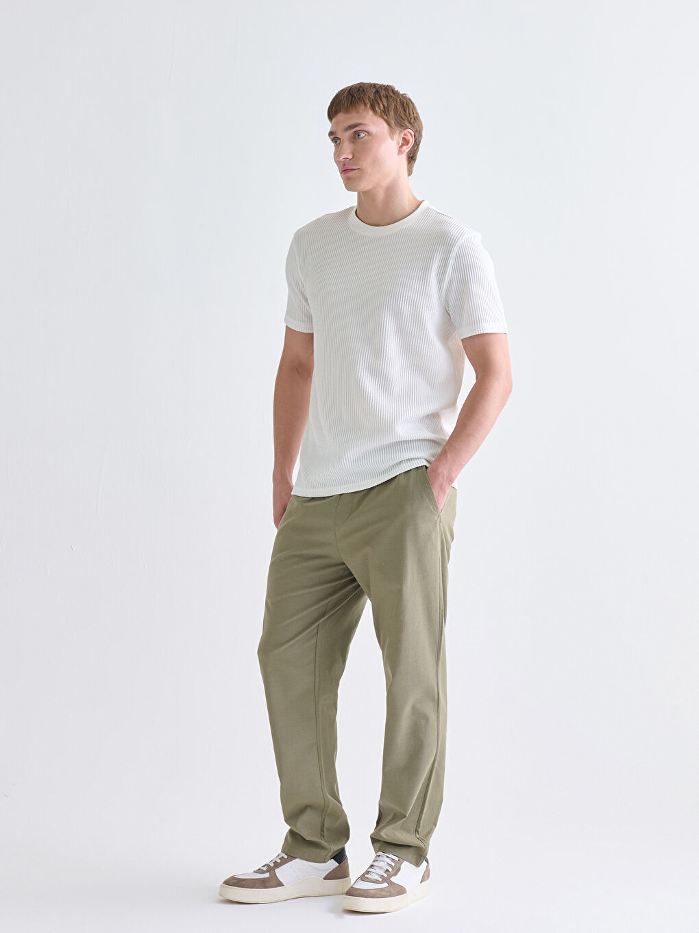 Crew Neck Men's T-Shirt-1