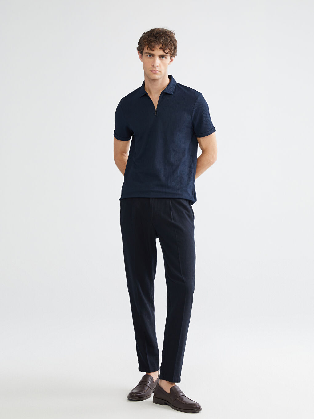 Men's Polo Neck T-Shirt-1