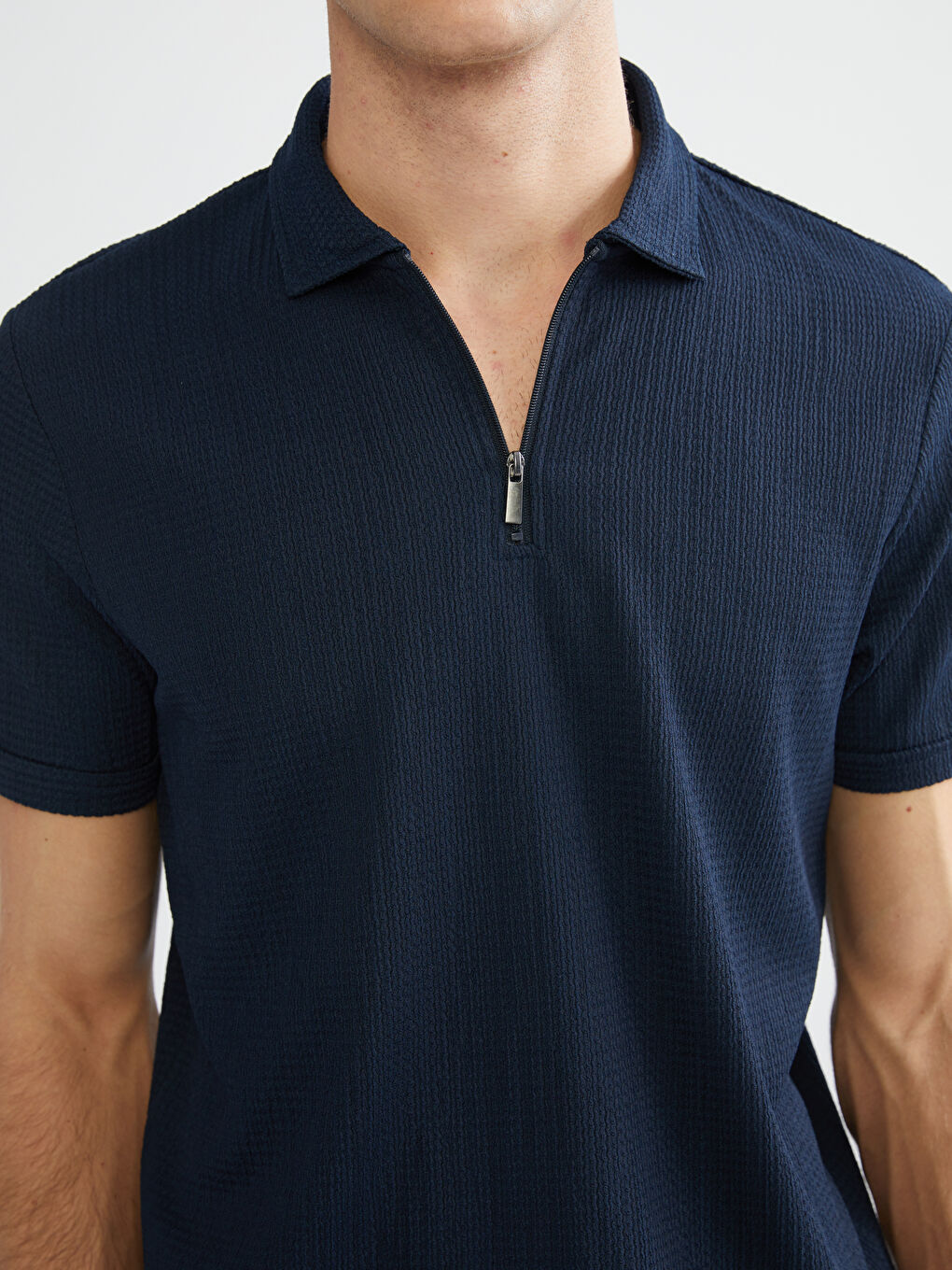 Men's Polo Neck T-Shirt-2
