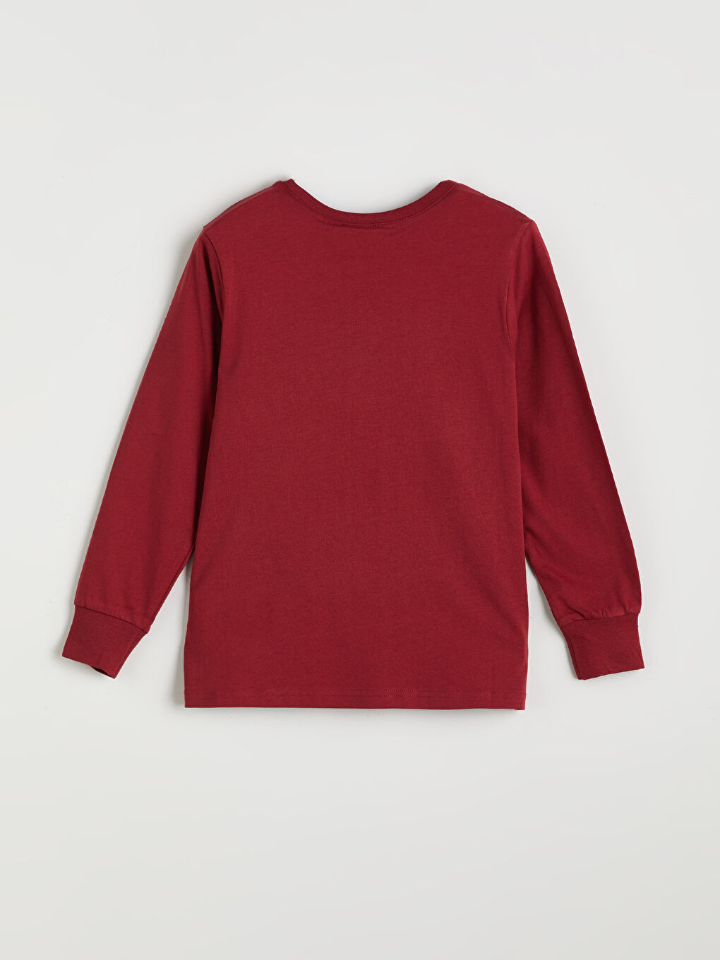 Bordo Harry Potter Baskılı Erkek Çocuk Pijama Üstü-1