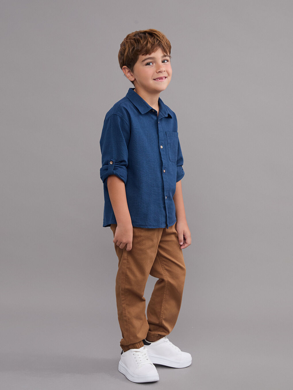 Elasticated Waist Boys' Jogger Trousers