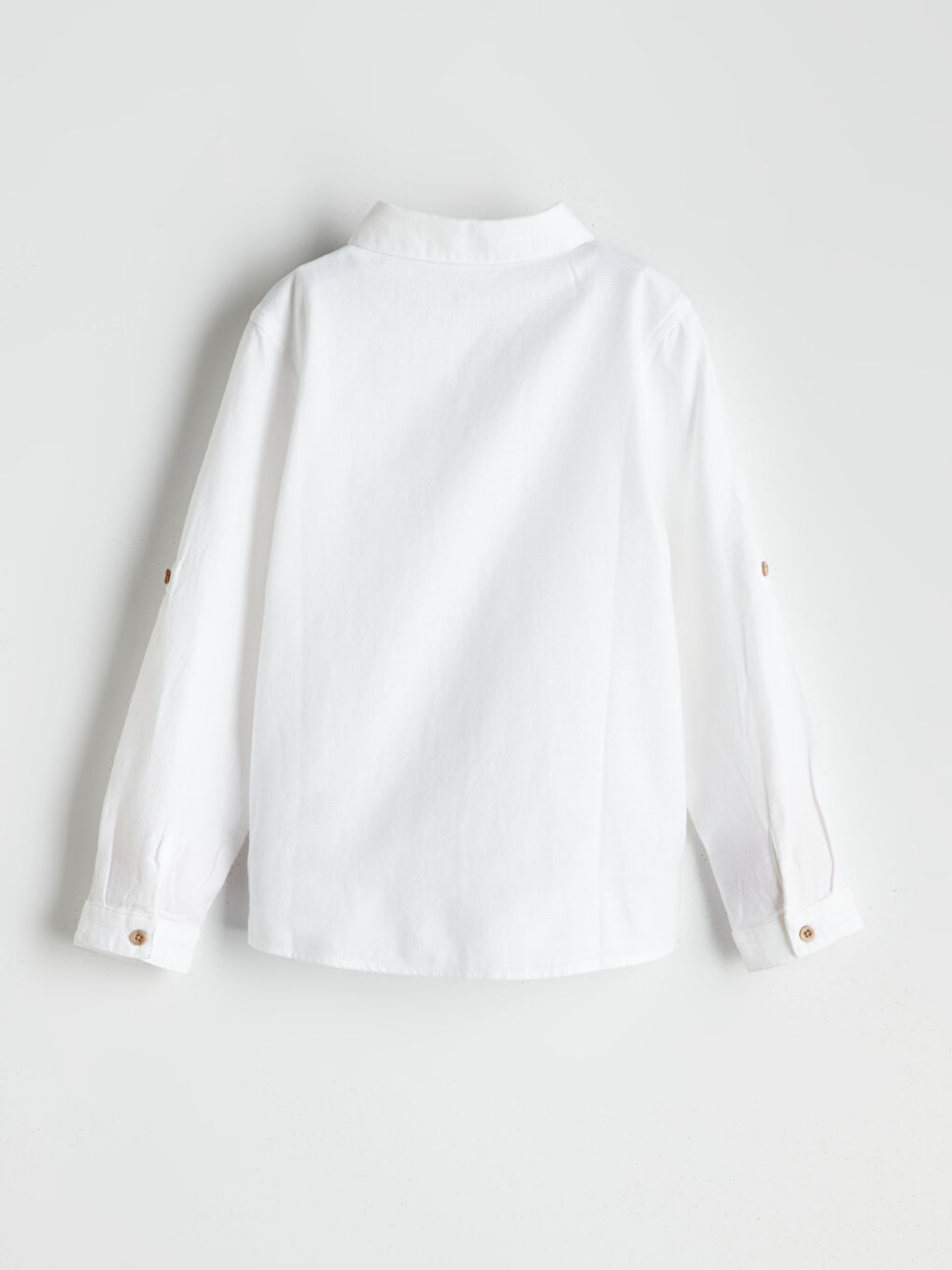 LCW Kids Basic Long Sleeve Boys' Shirt -W52128Z1-Q6K